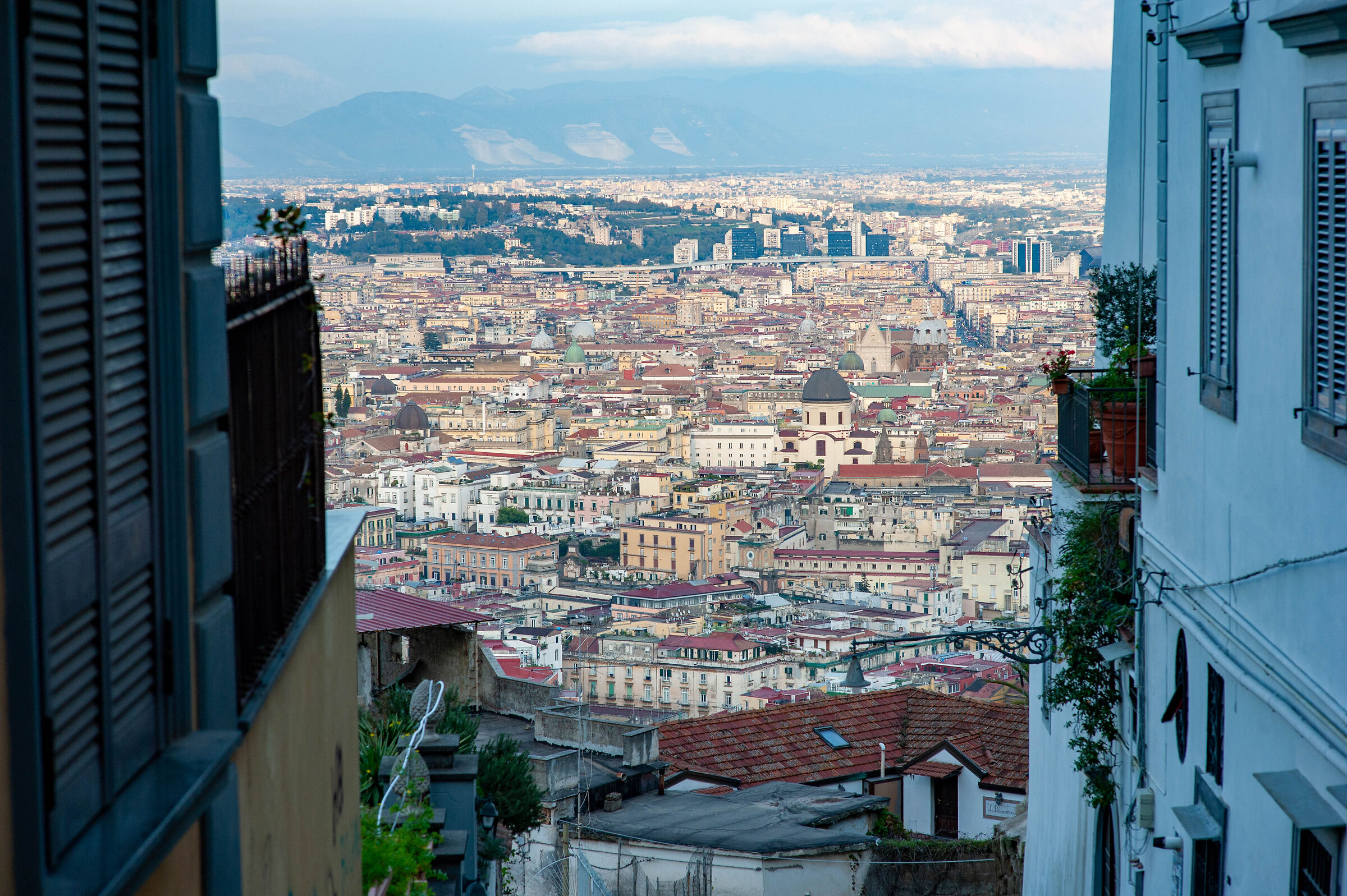 Napoli dalla Pedamentina di San Martino