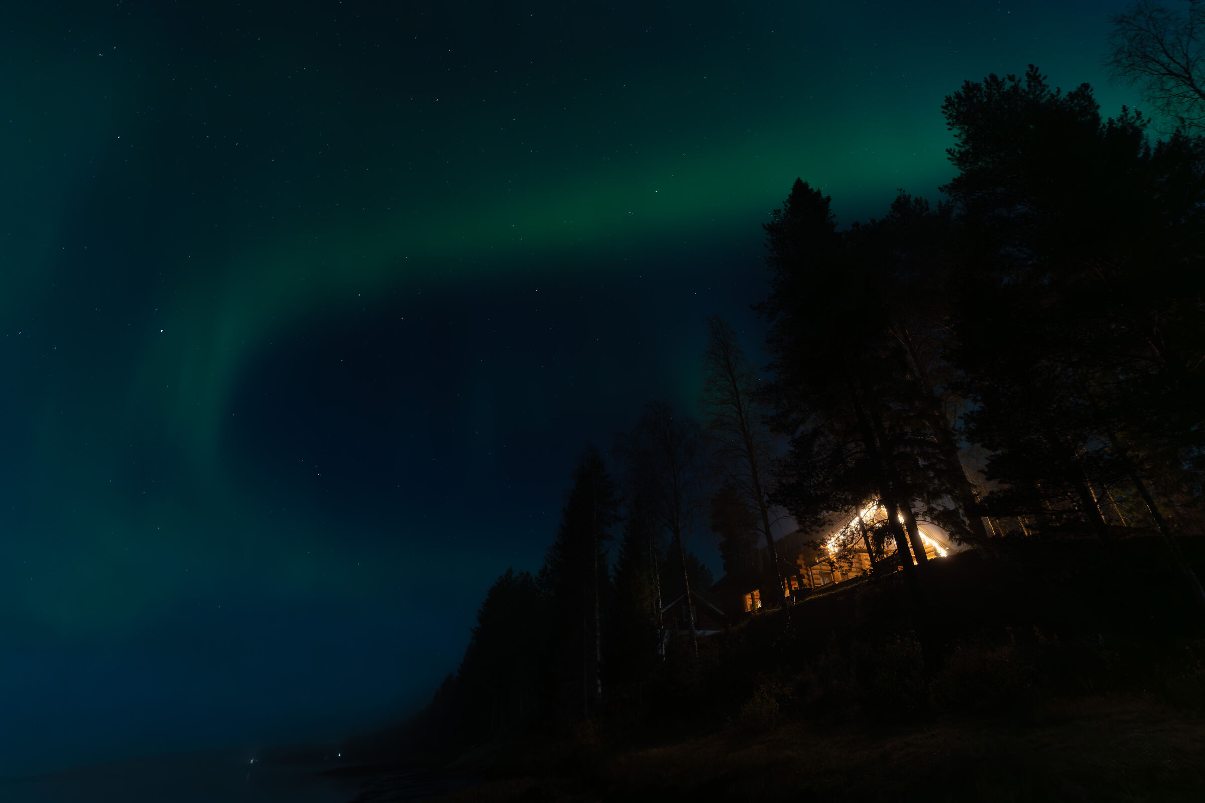 Northern Lights from Kemijoki River 2