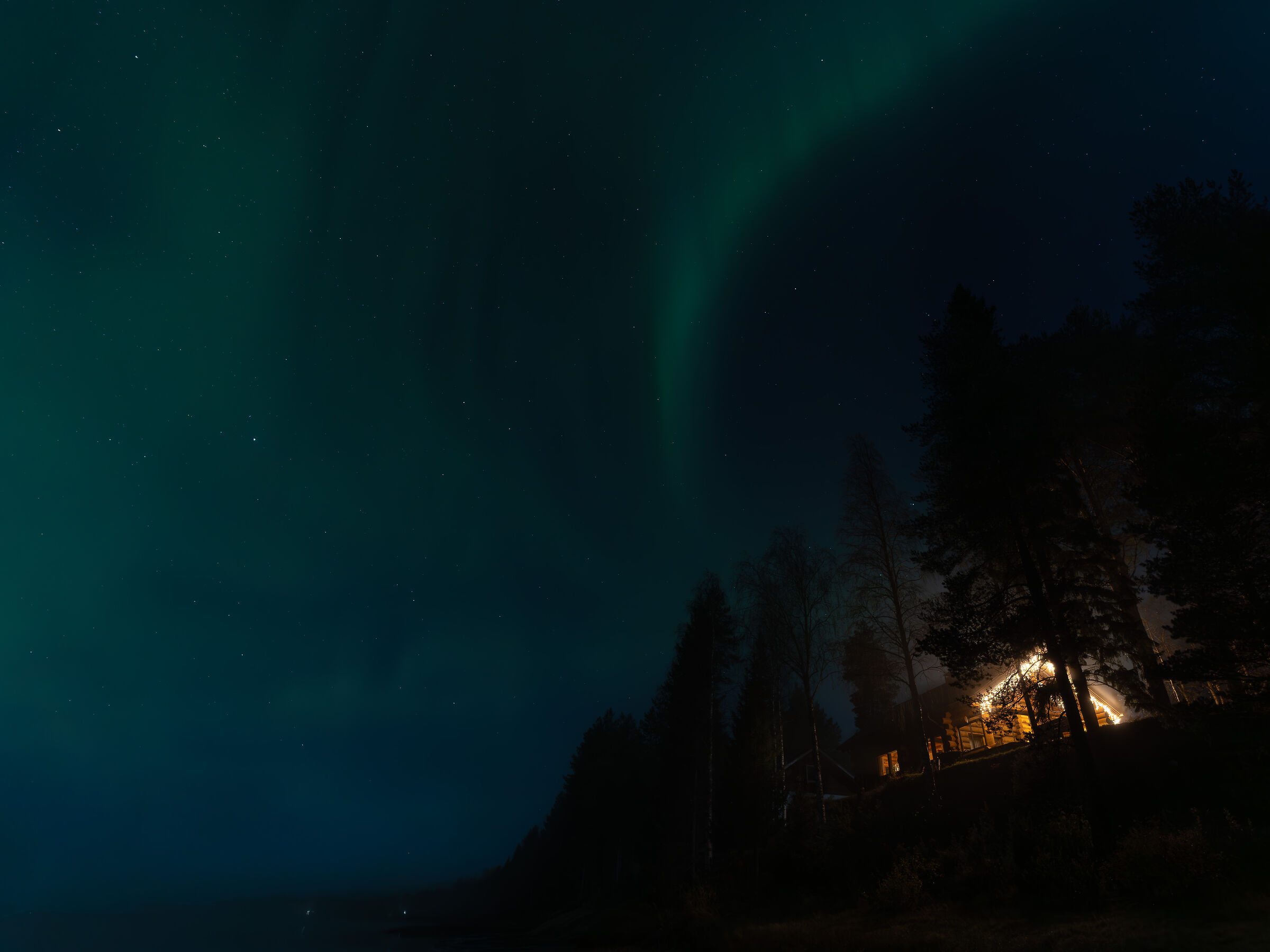 Northern Lights from Kemijoki River 3
