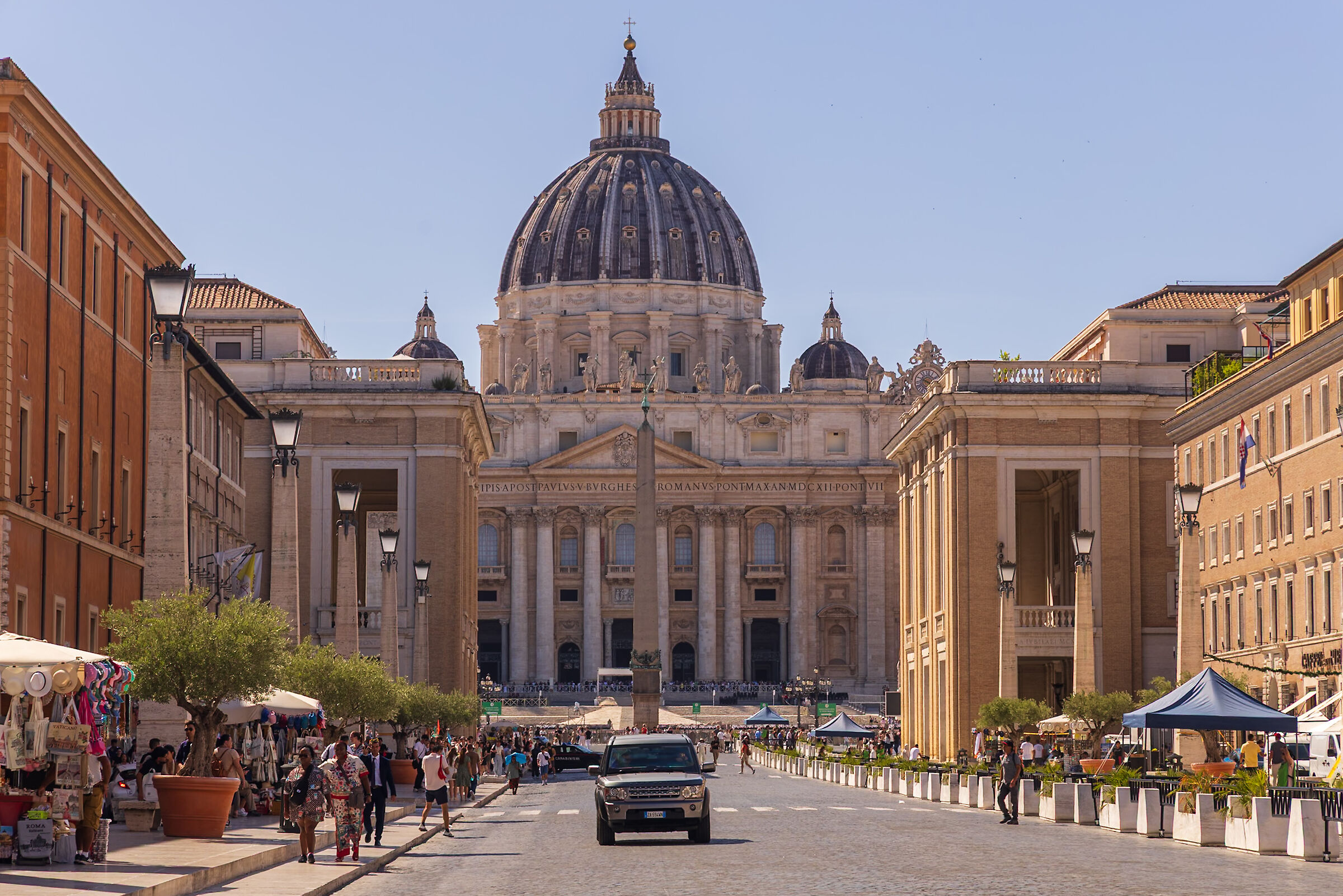 Vista su Basilica di San Pietro