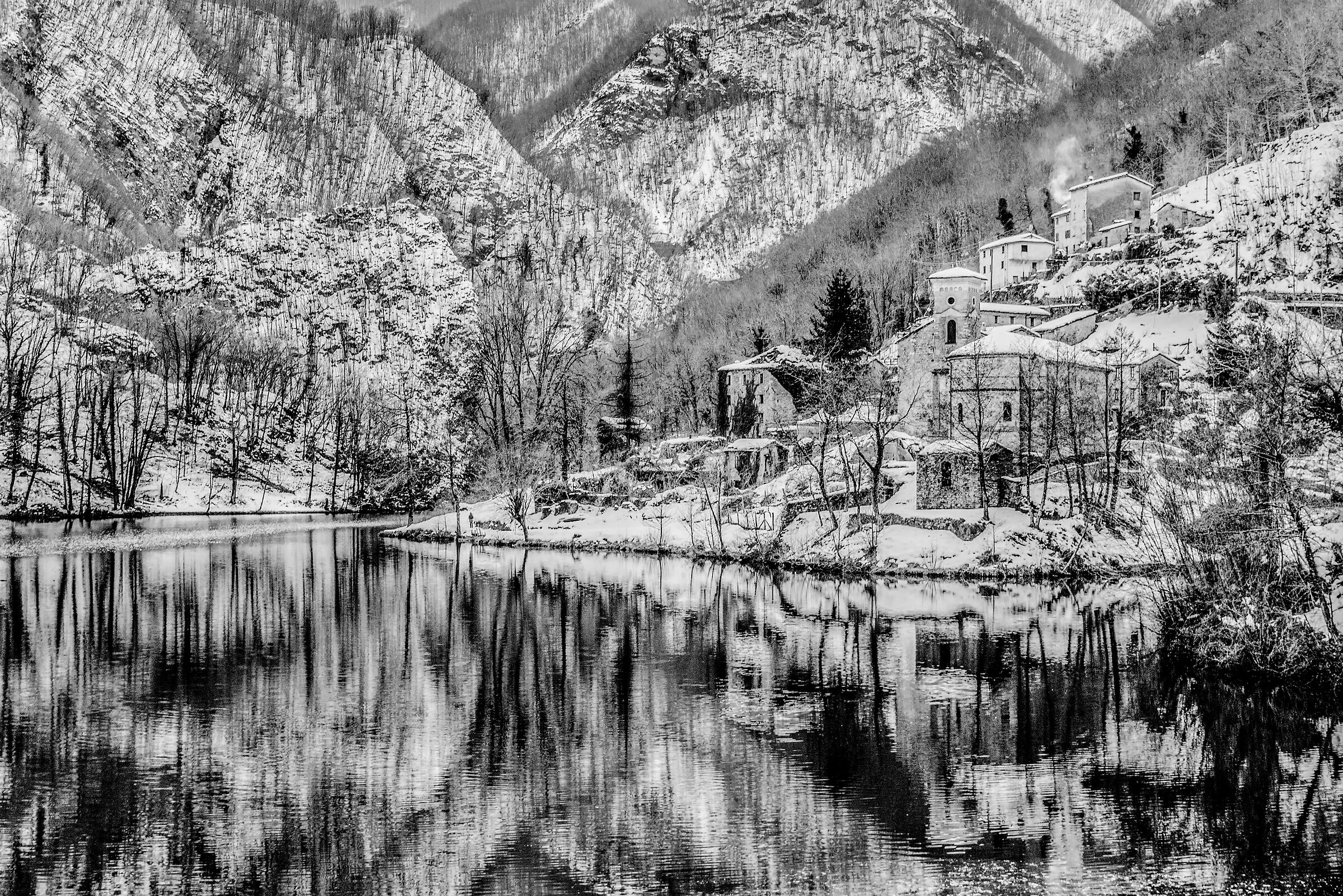 The Reflected Village.