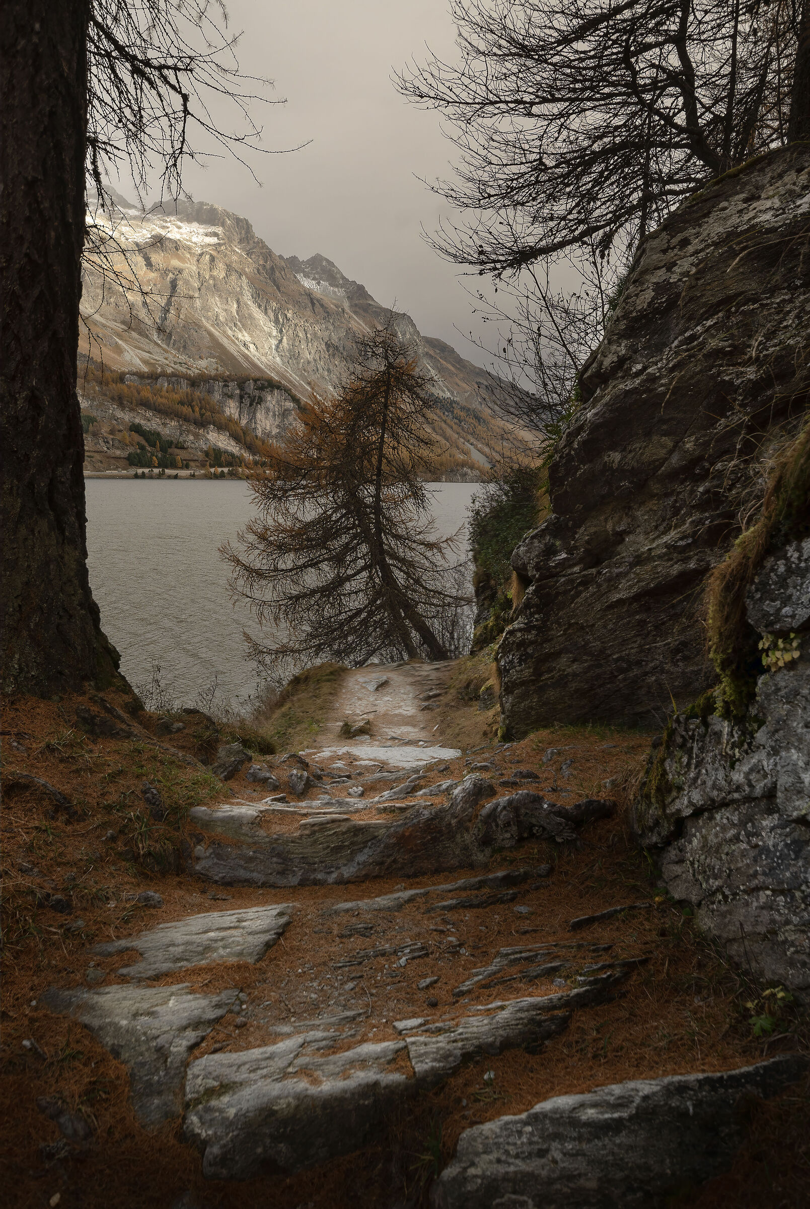 Segantini Trail, Lake Sils CH