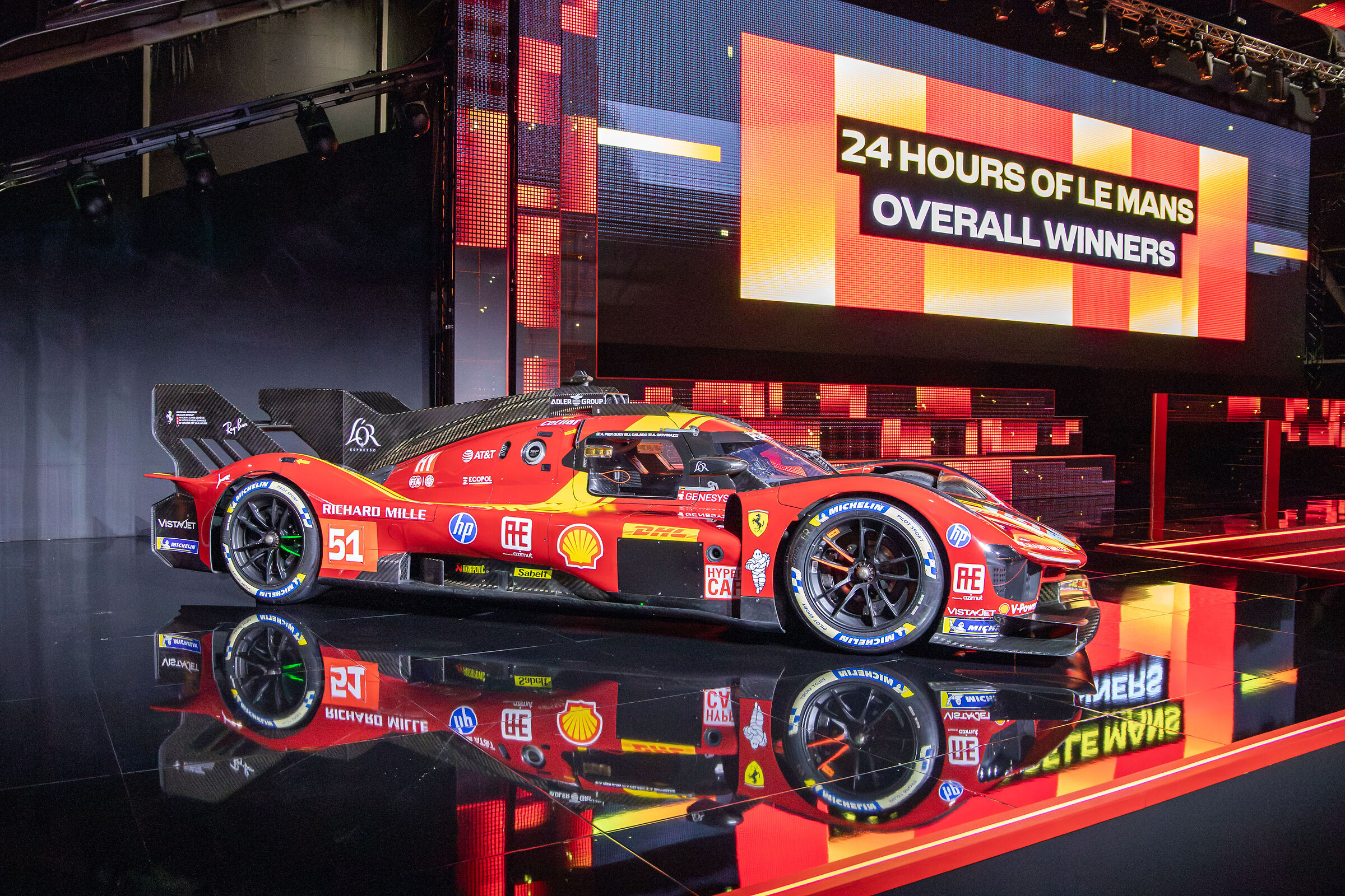 Ferrari 499p N. 51 vincitrice del WEC 2025