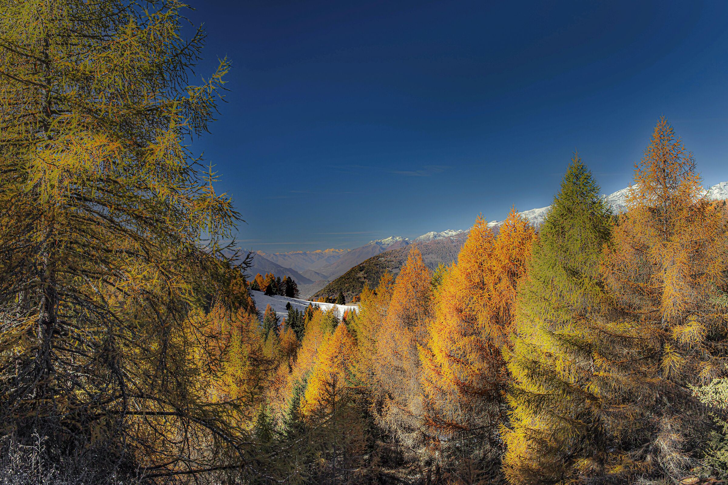 Uno sguardo verso la Valtellina