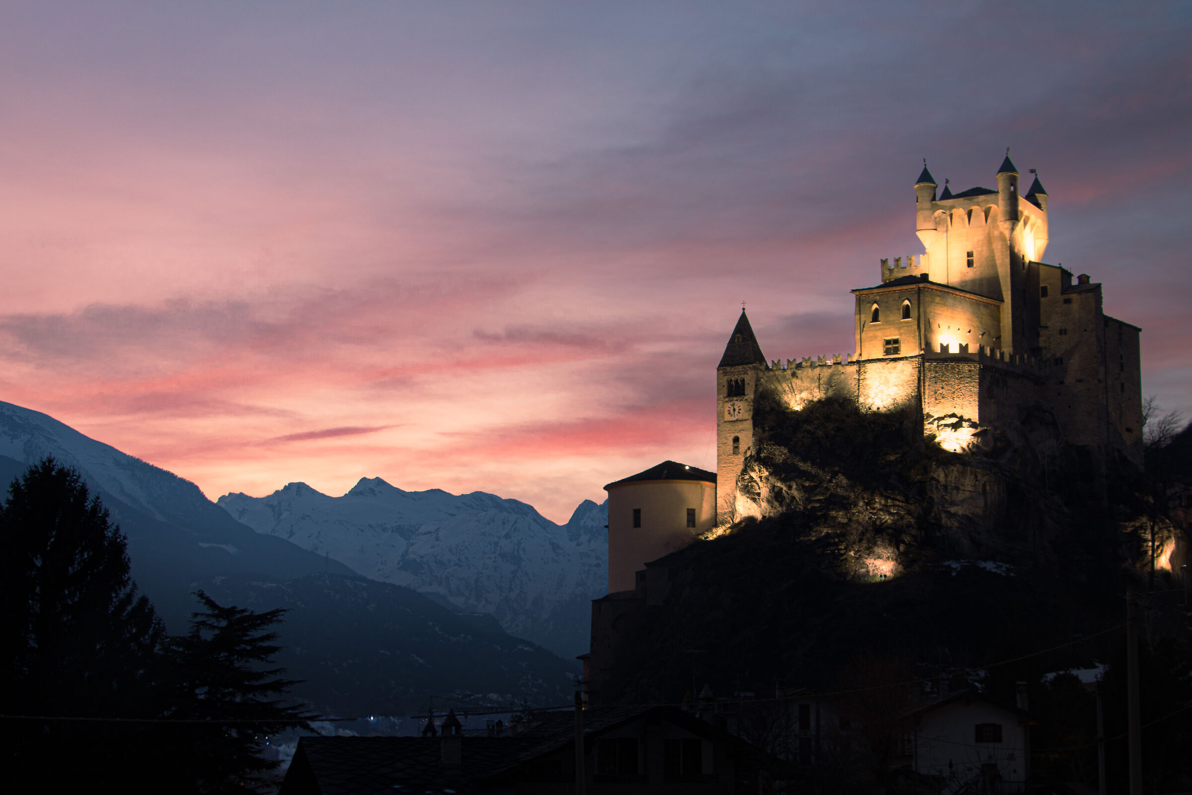 Fairy tale castle