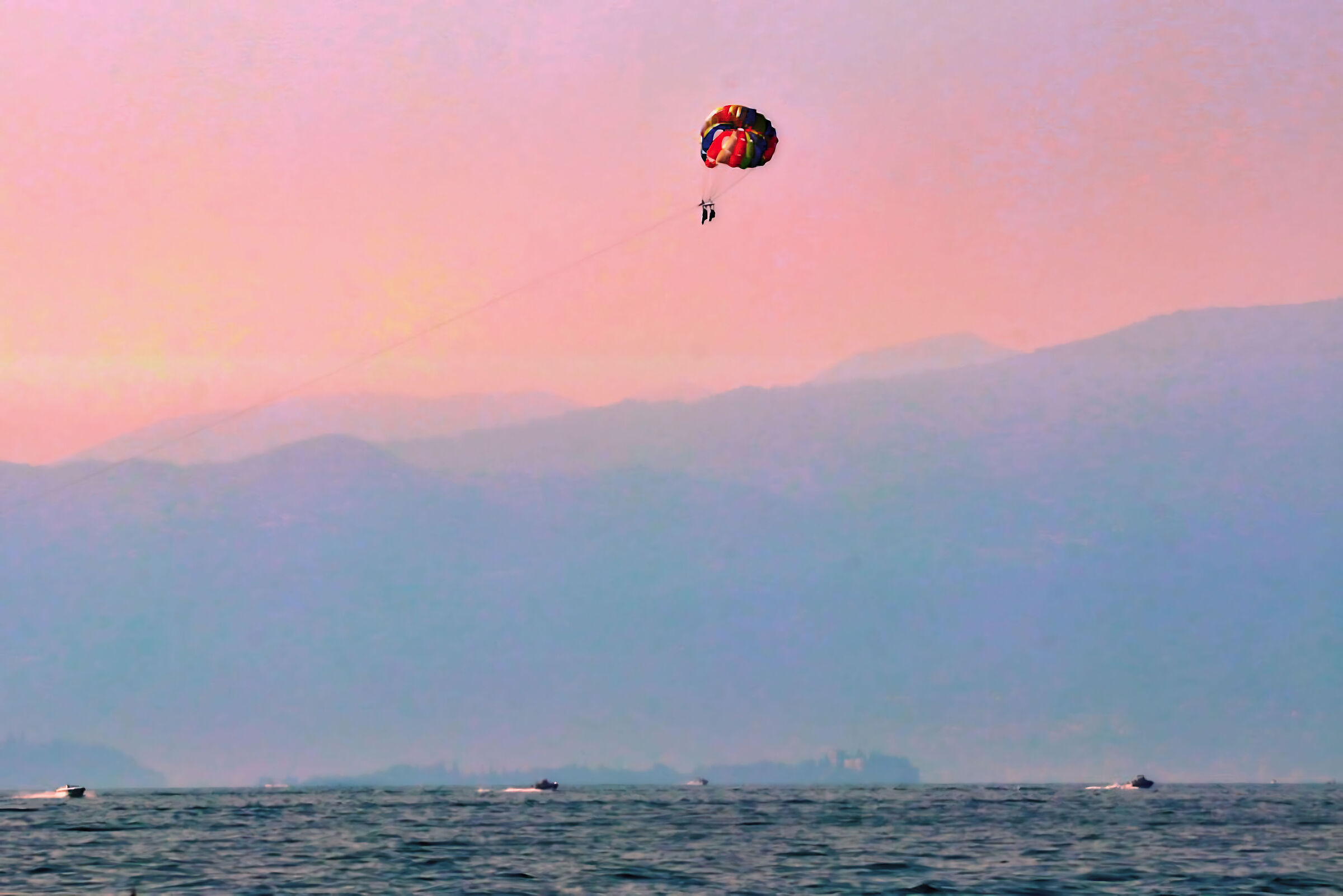 parasailing