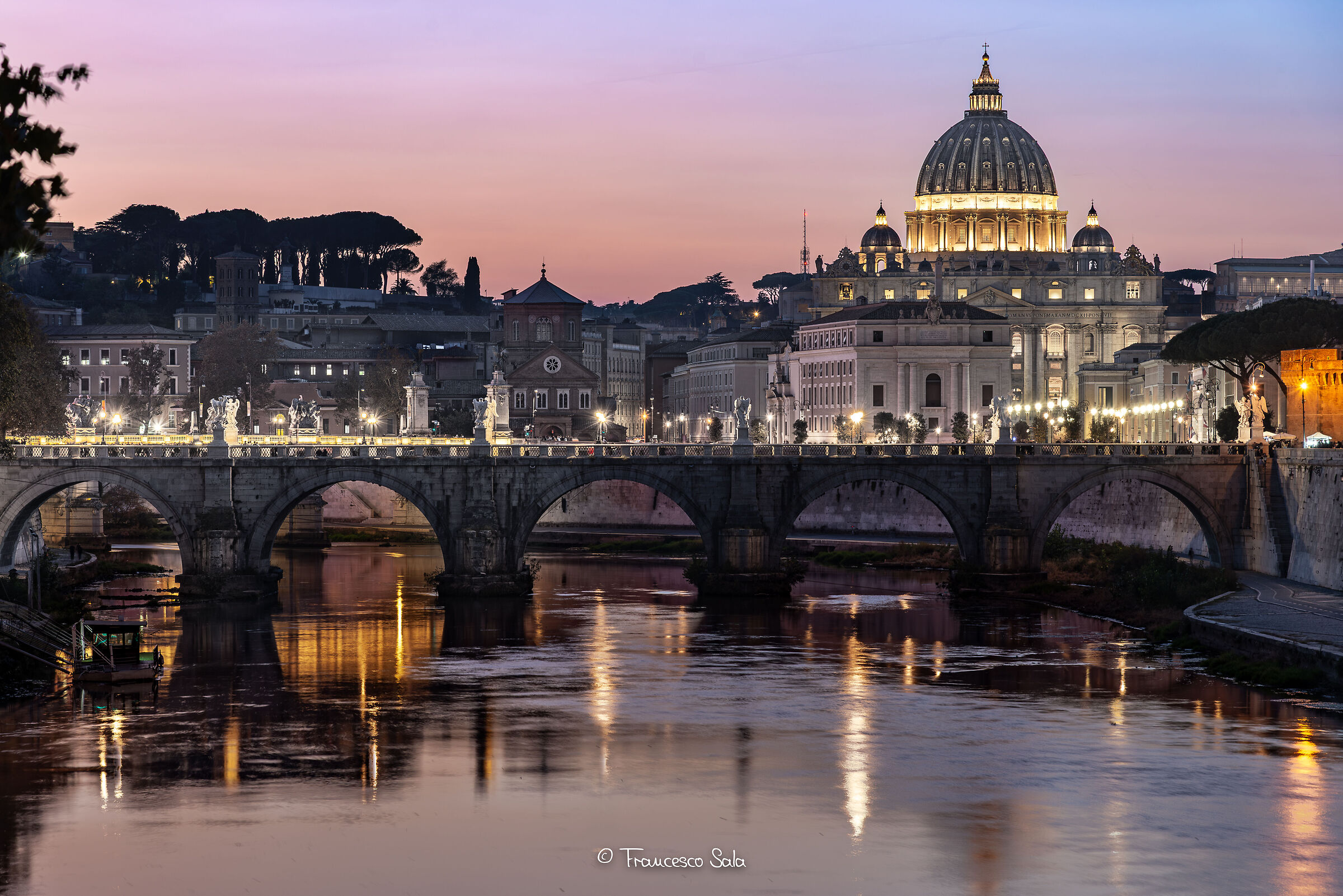 Roman sunset