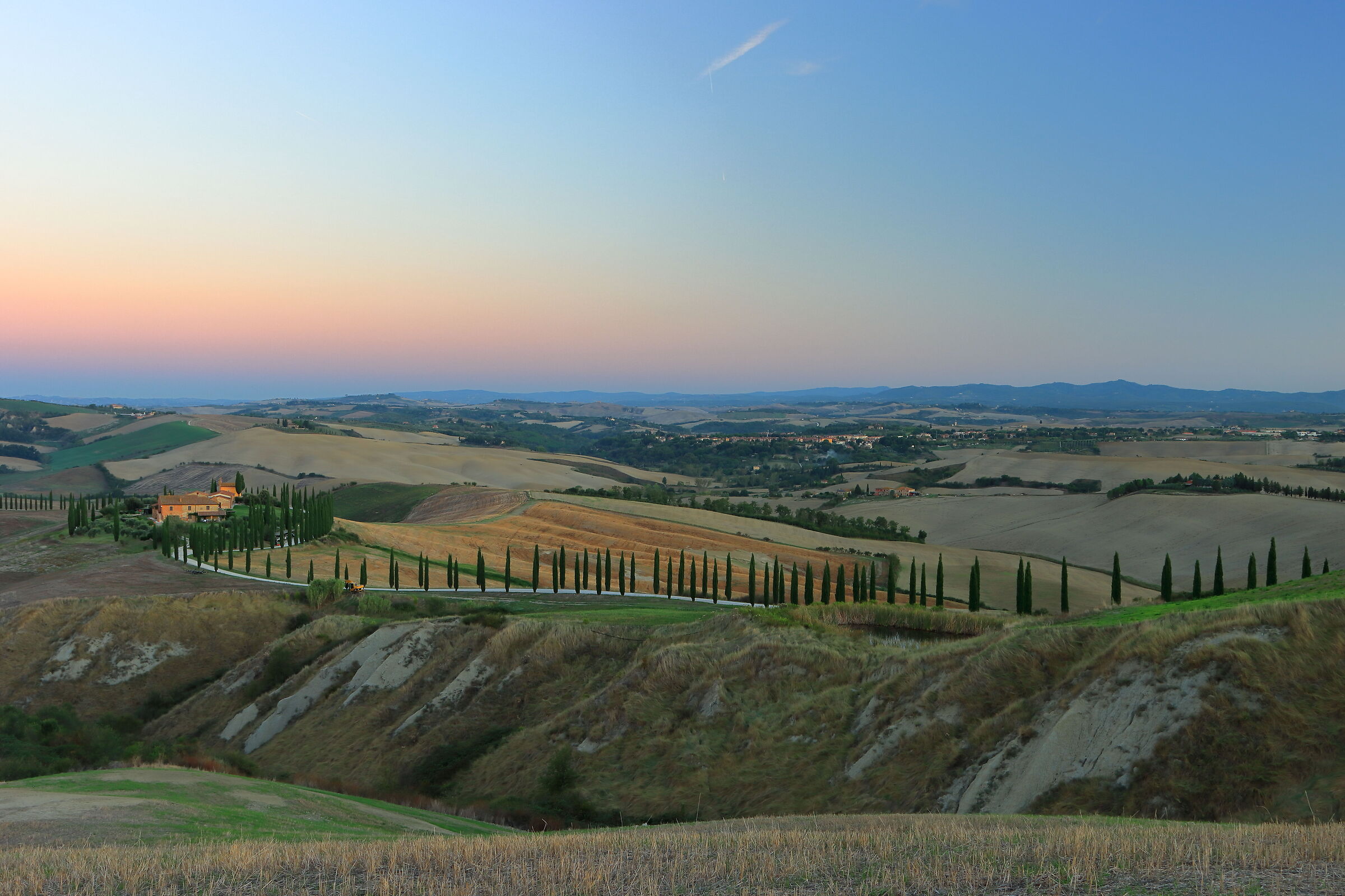 Alba all'agriturismo baccoleno