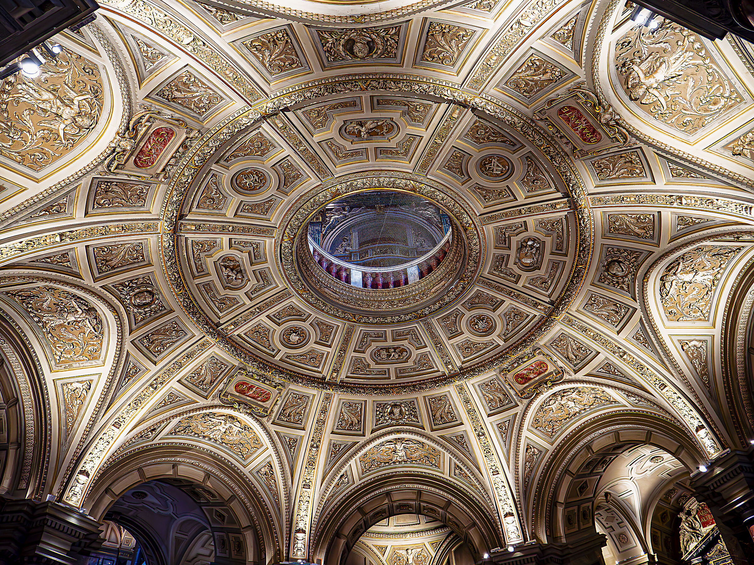 Dome and skylight, of the Kunsthistorisches Museum