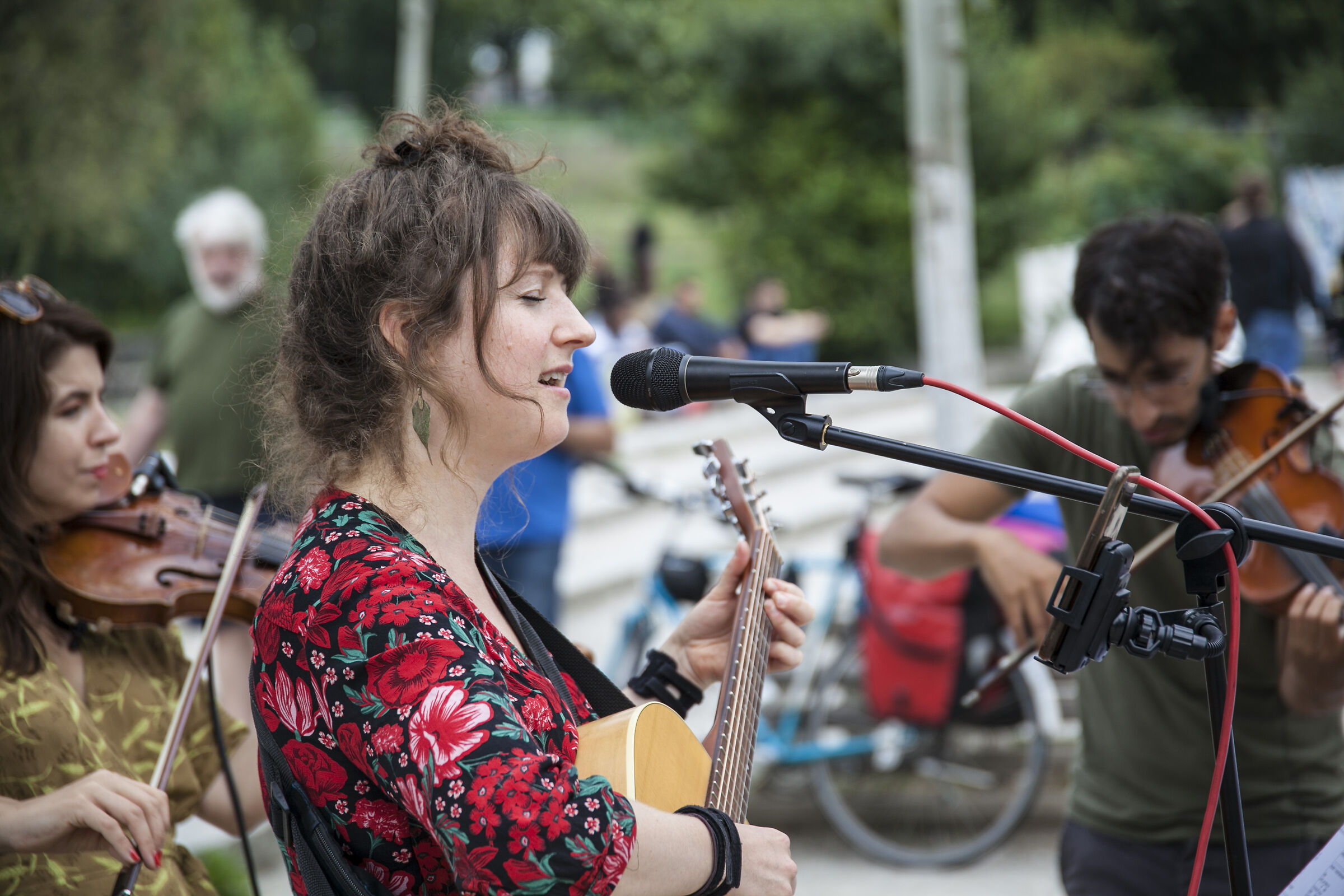 Mauerpark on sunday