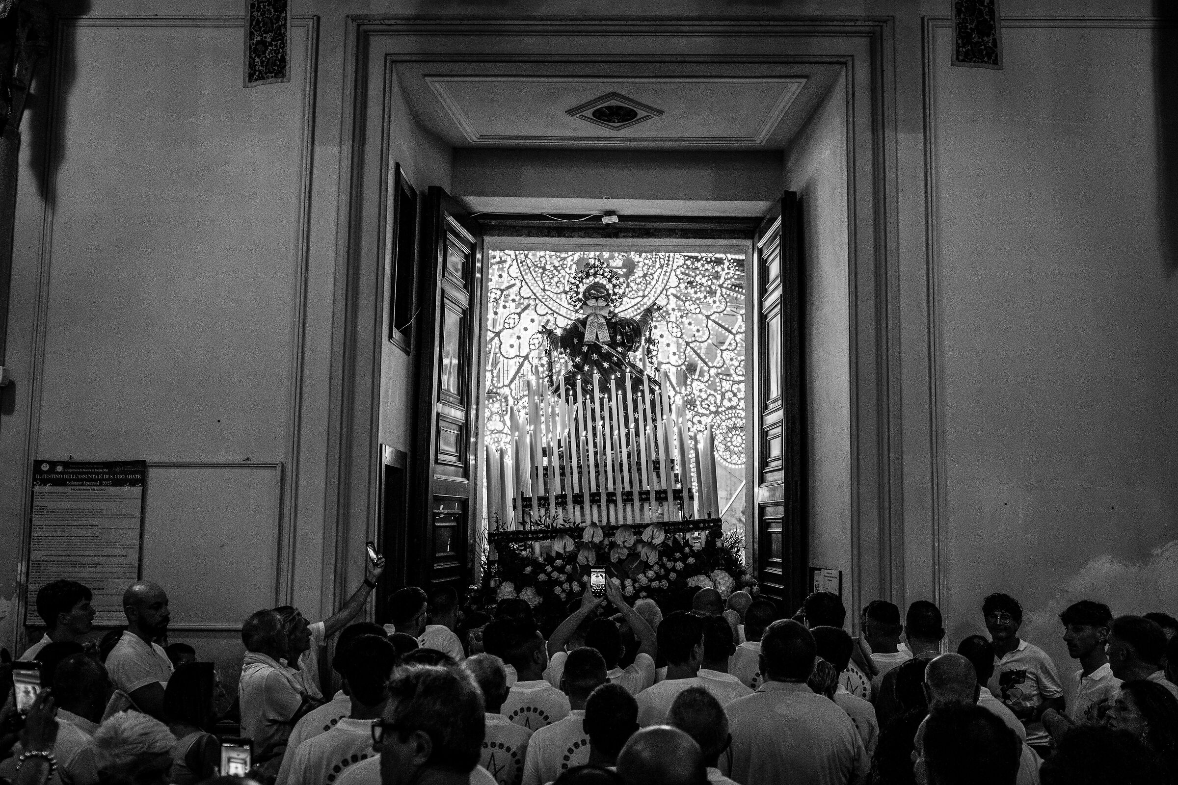 Exit of the Assumption seen from the Mother Church