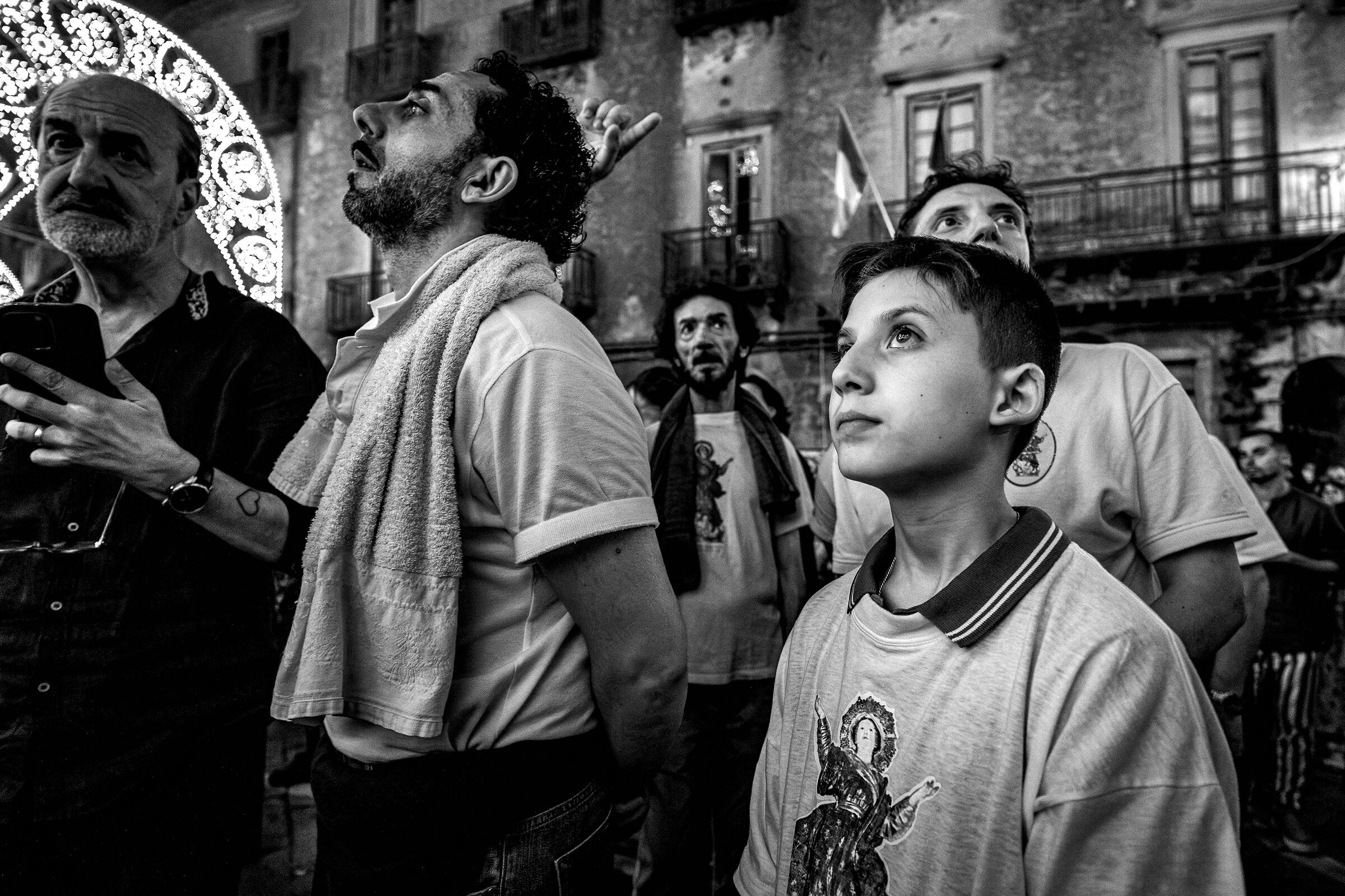 The eyes of those who will carry on centuries-old traditions