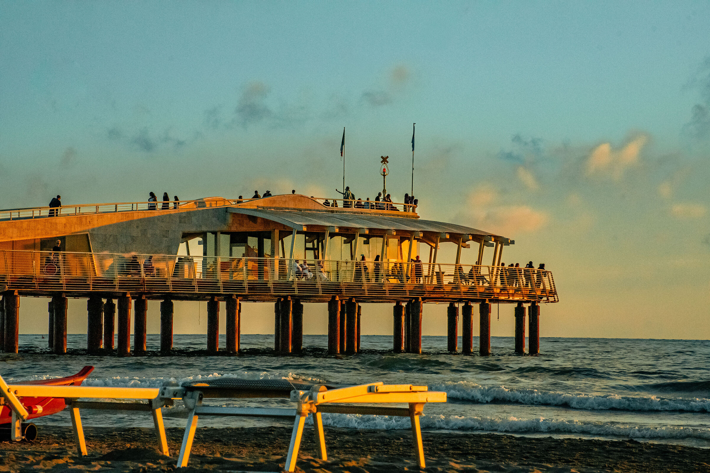 Lido di Camaiore pier
