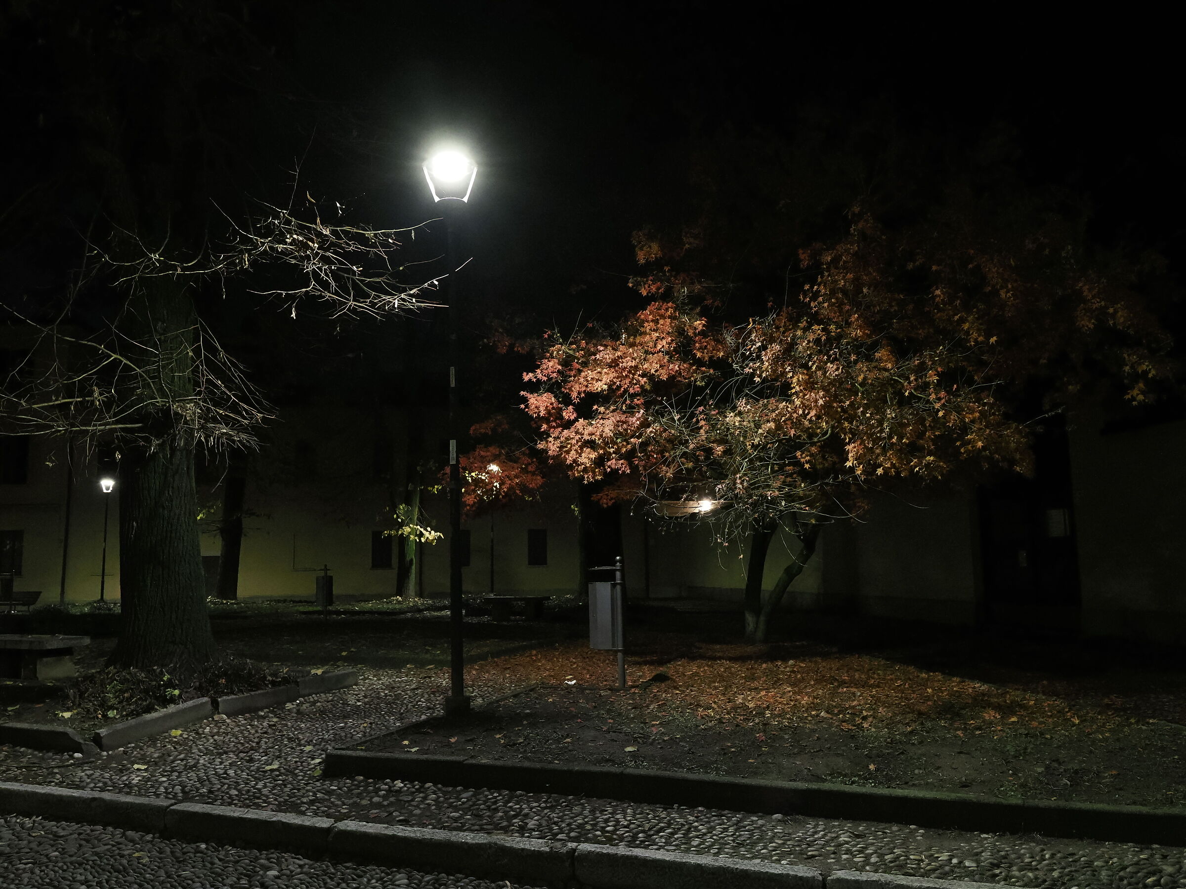 Sera d'autunno in città