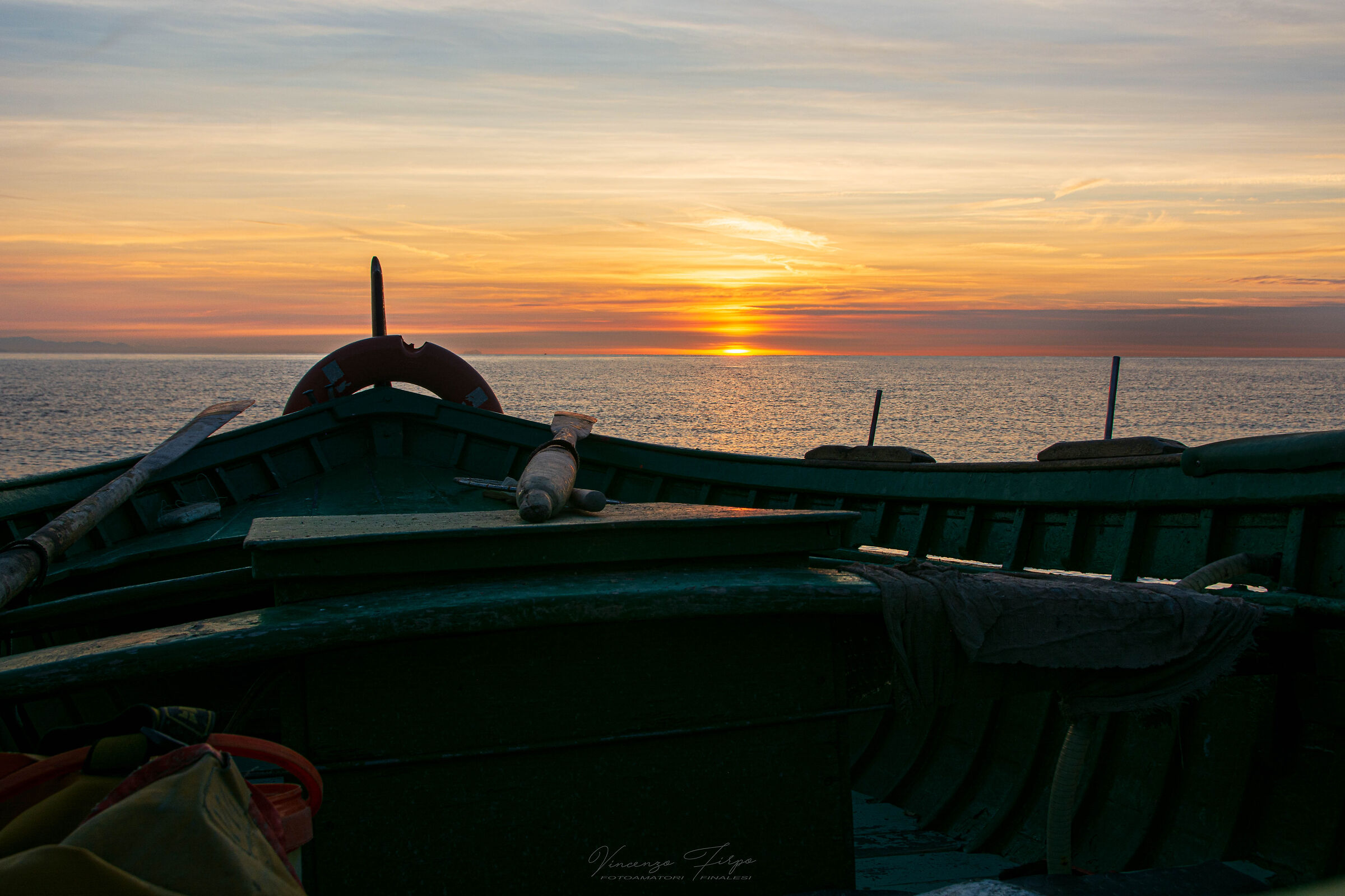 L'alba del pescatore