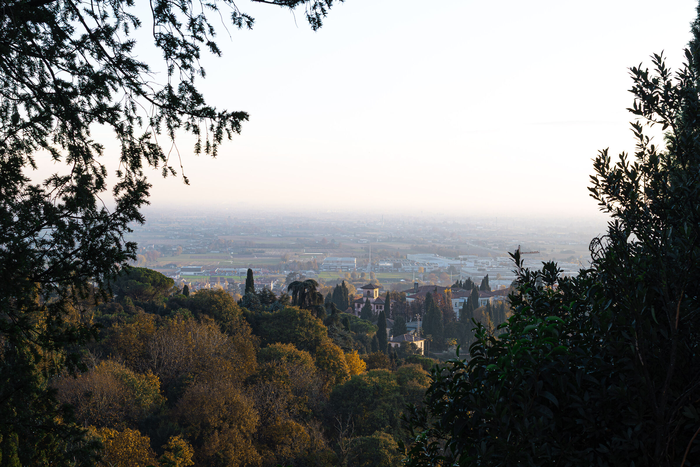 Paesaggio dal castello