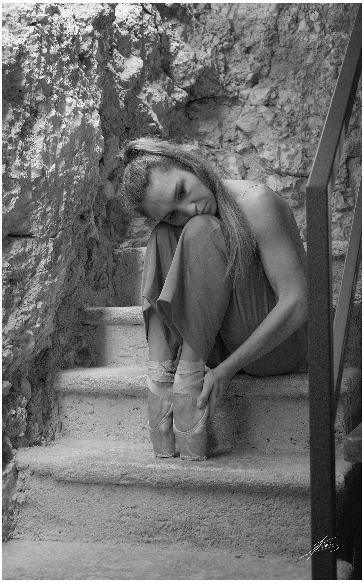 The dancer's rest.