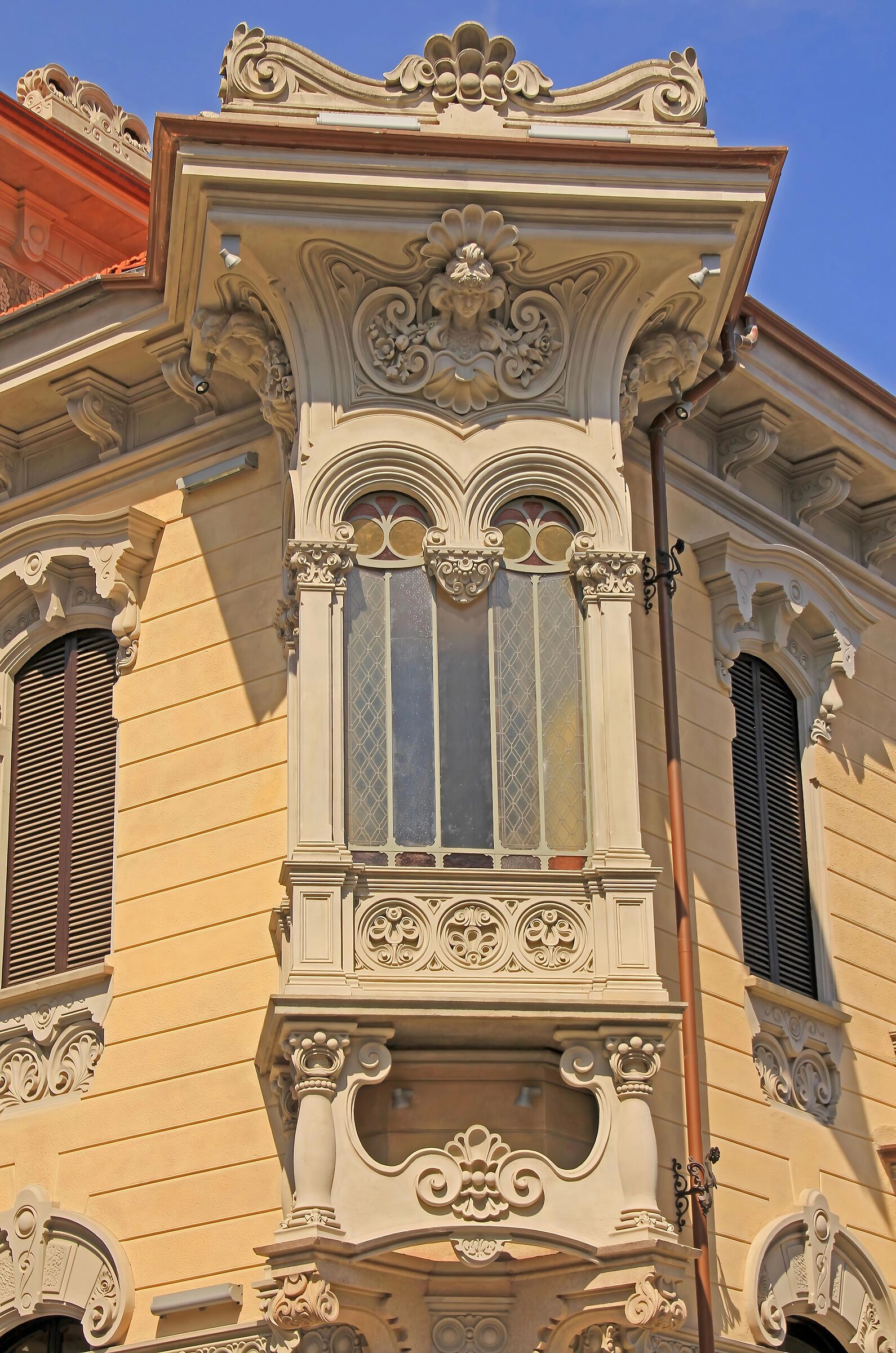 Torino Liberty: Villino Raby (particolare)