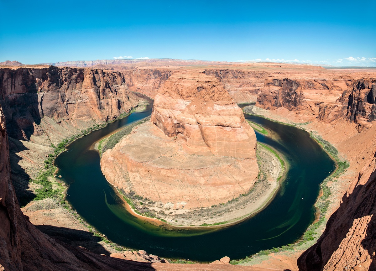 Horseshoe bend dopo l'alba