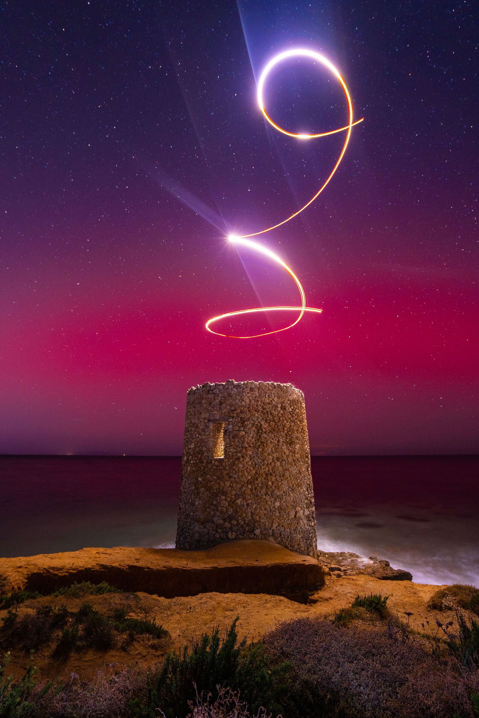 Aurora on Sardinia