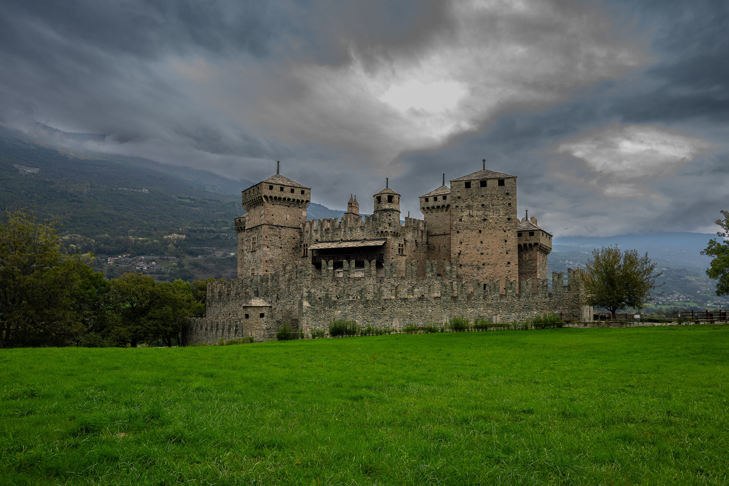 Castle of Fenis Valle d'Aosta