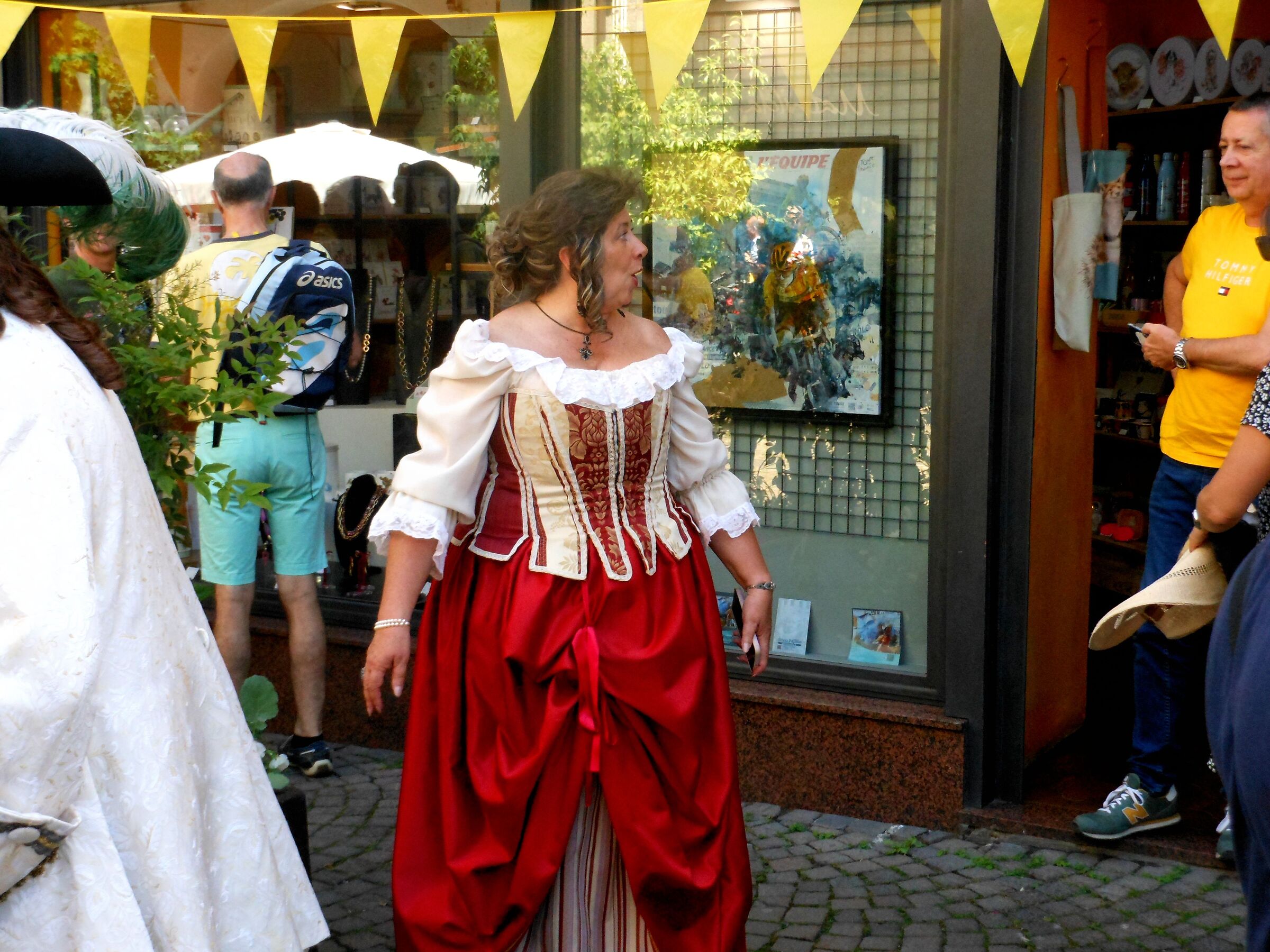 Opportunity for Historical Reenactment (at the Tour de Franc...