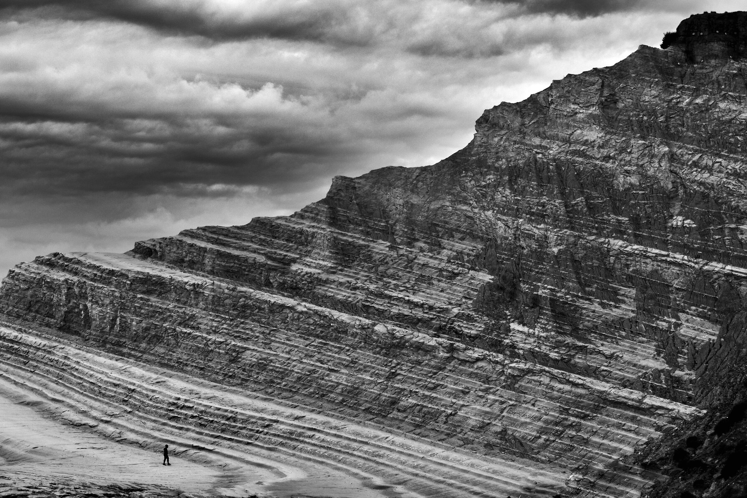 Man and the climb of life