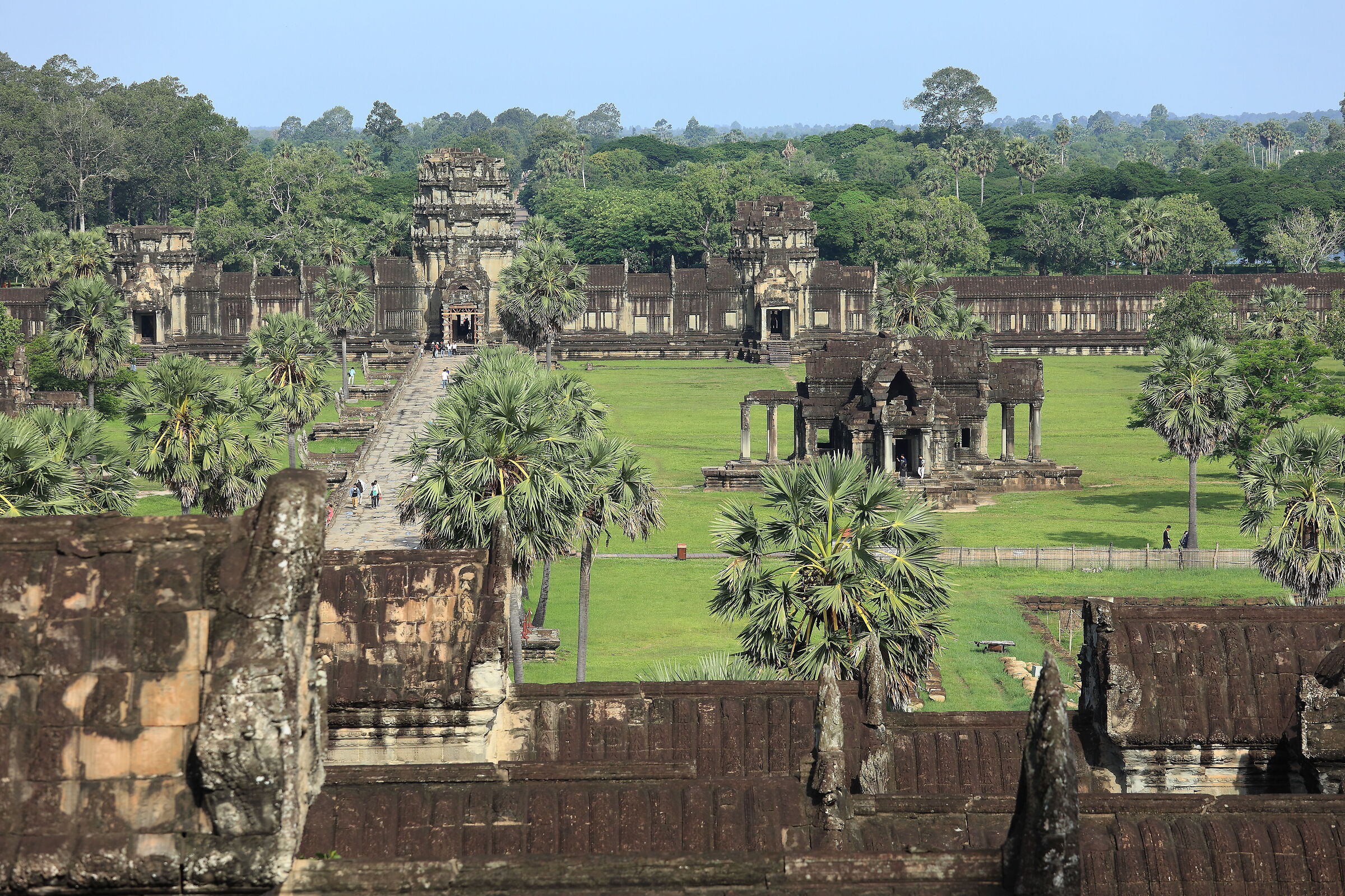 Angkor Wat seen from "Mount Meru"