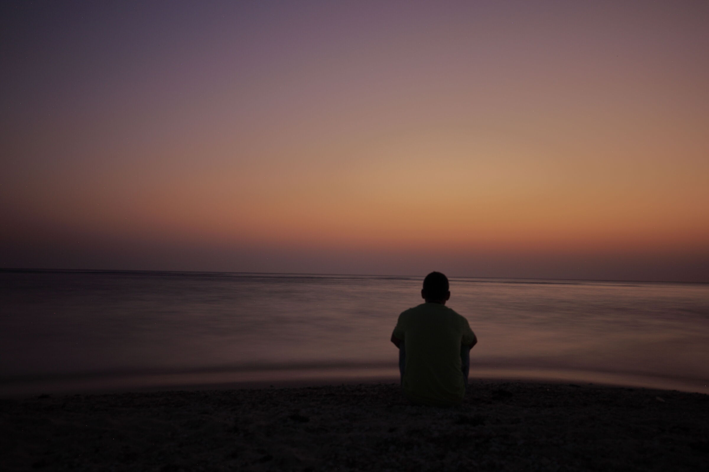 un'alba solitaria