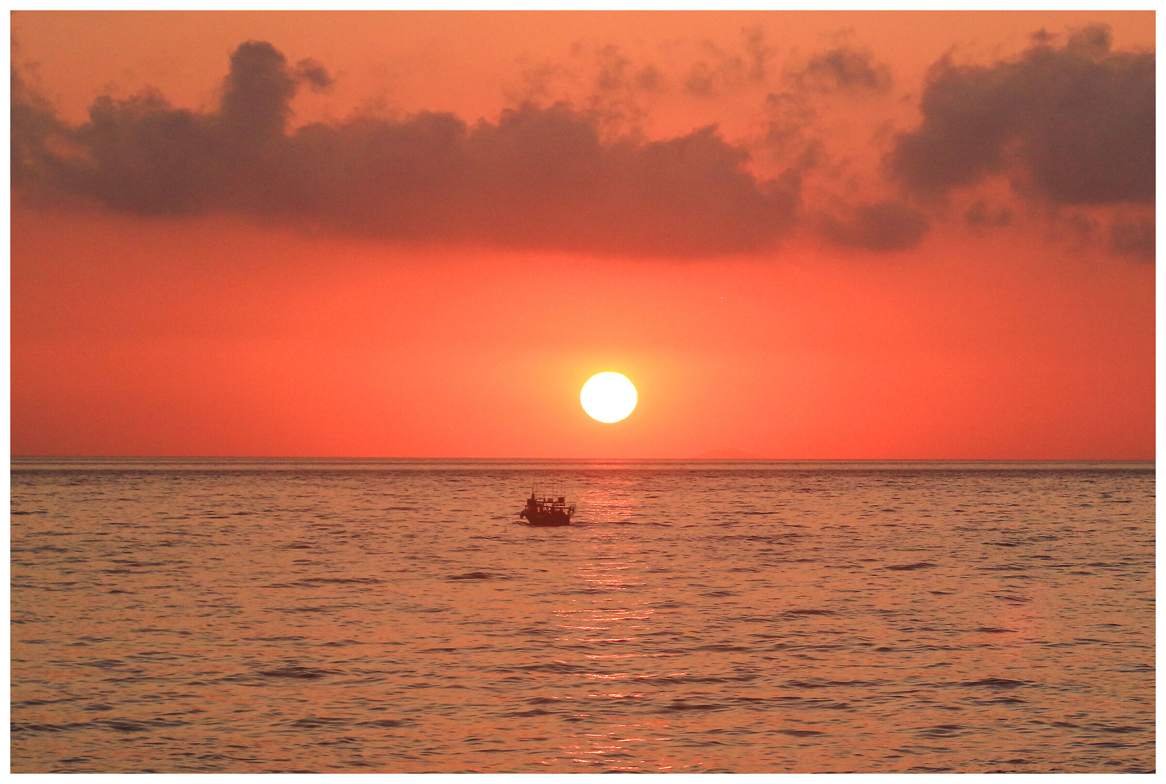 Tramonto calabrese...