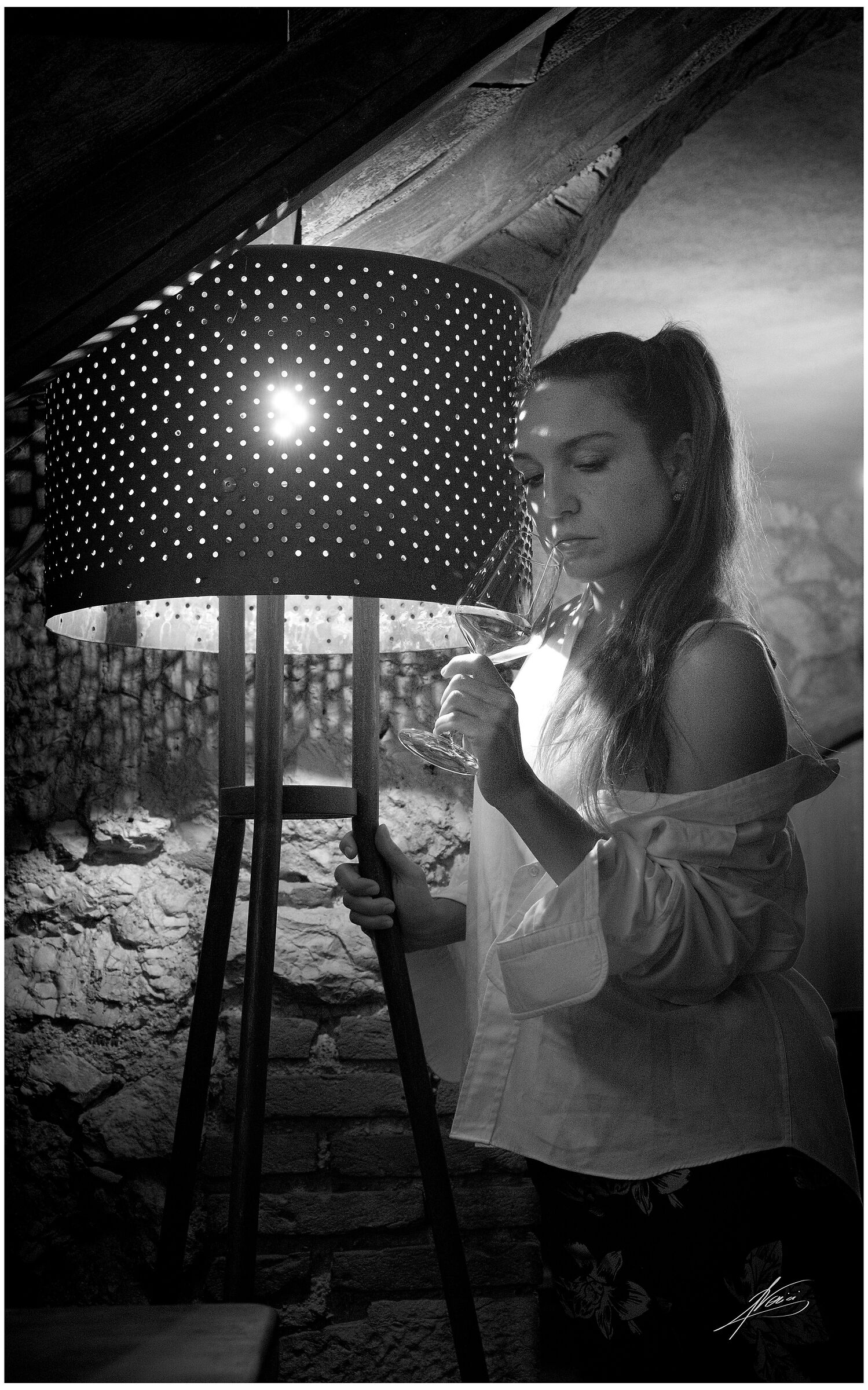 A taste of wine