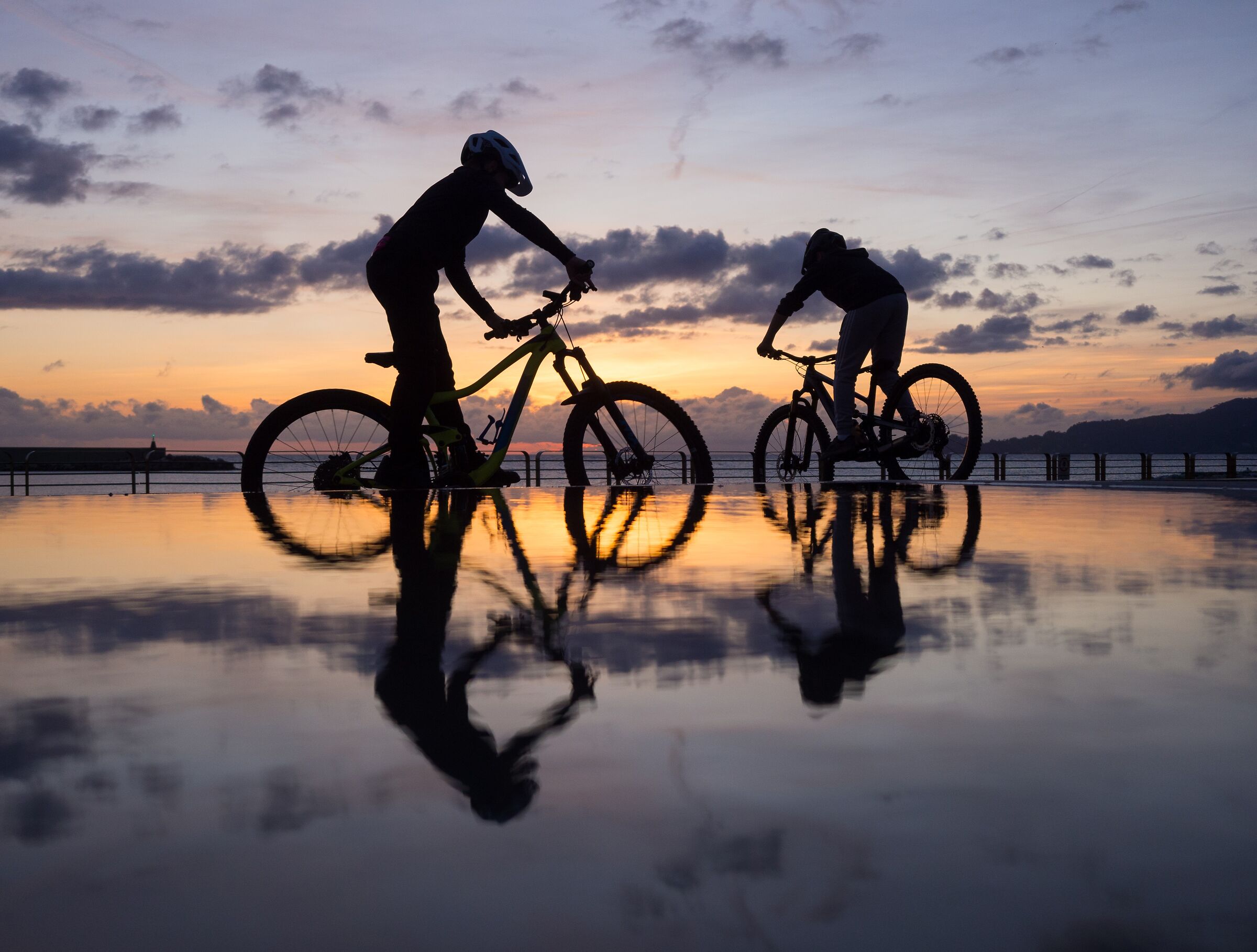 There are those who go down and those who go up.