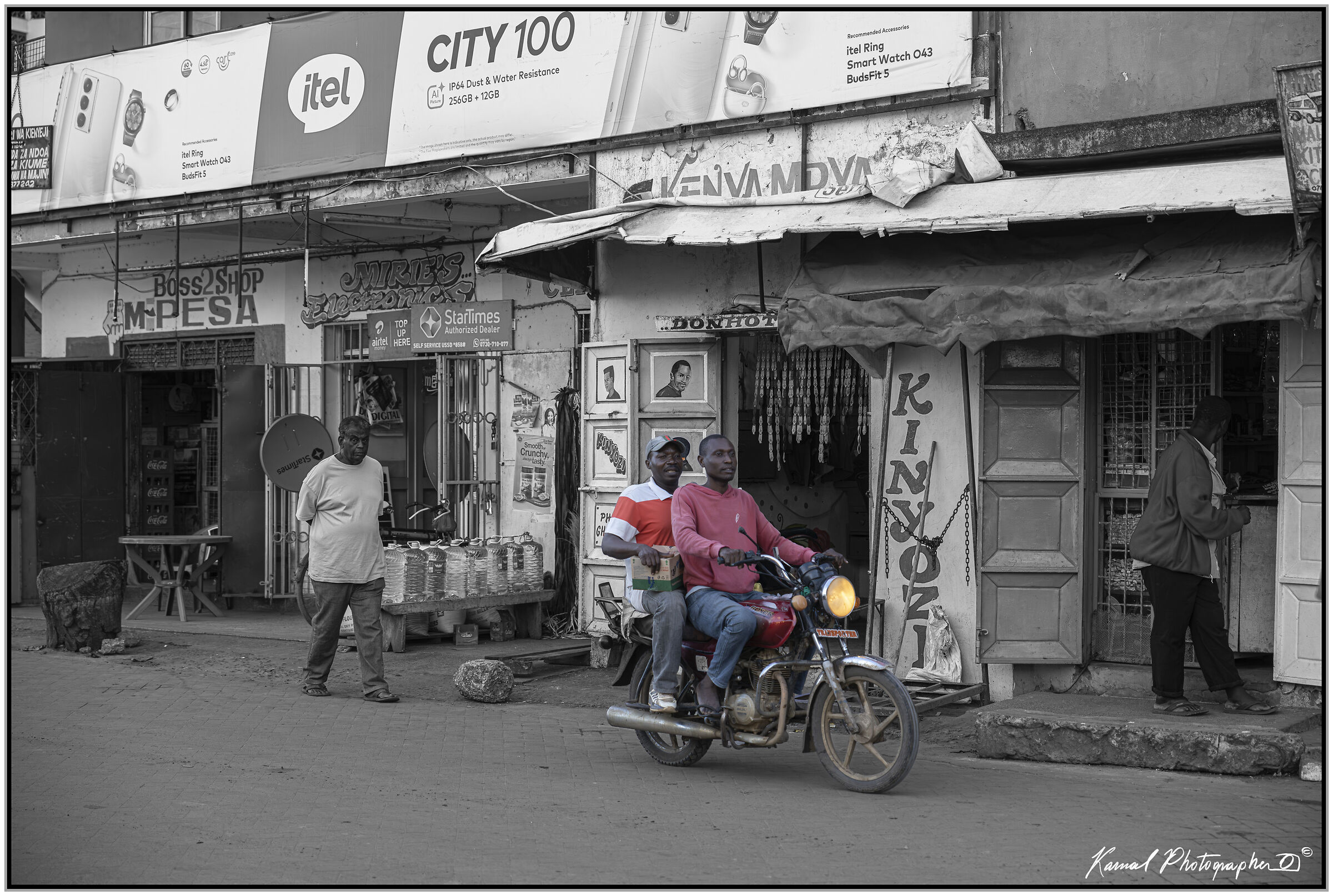 On the streets of Malindi