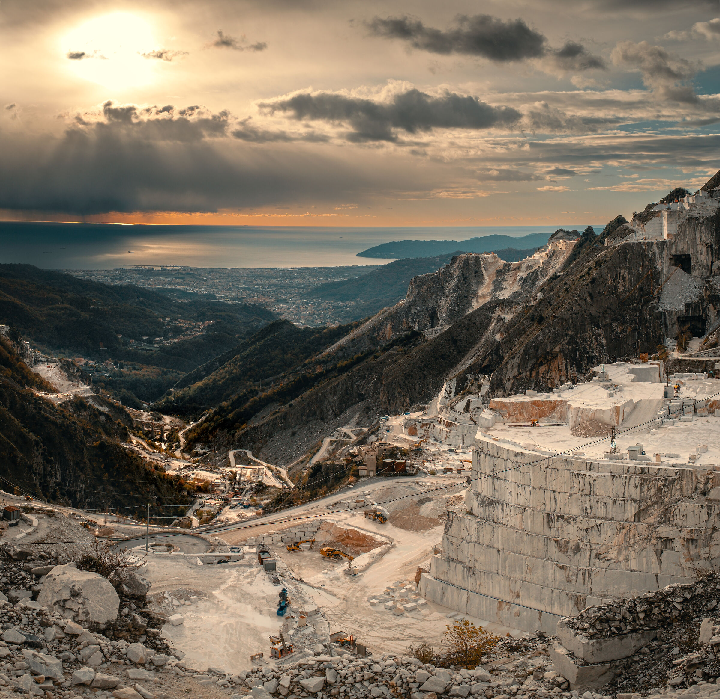 Carrara - The quarries
