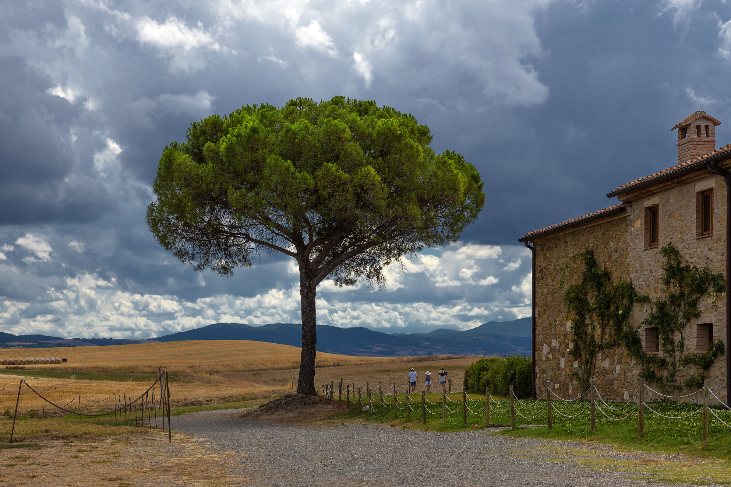The enchantment of the Val D'Orcia