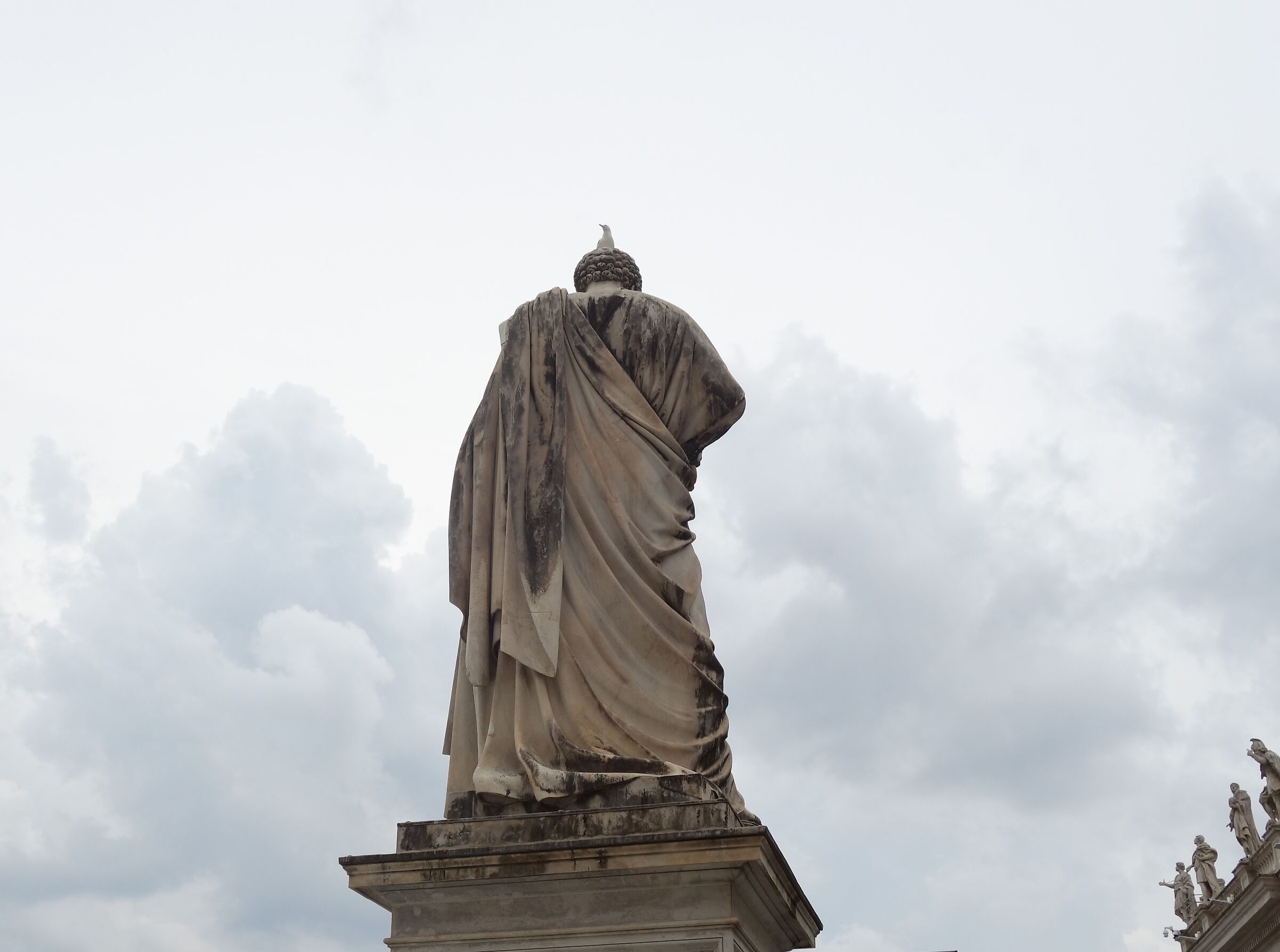 Pius IX from behind