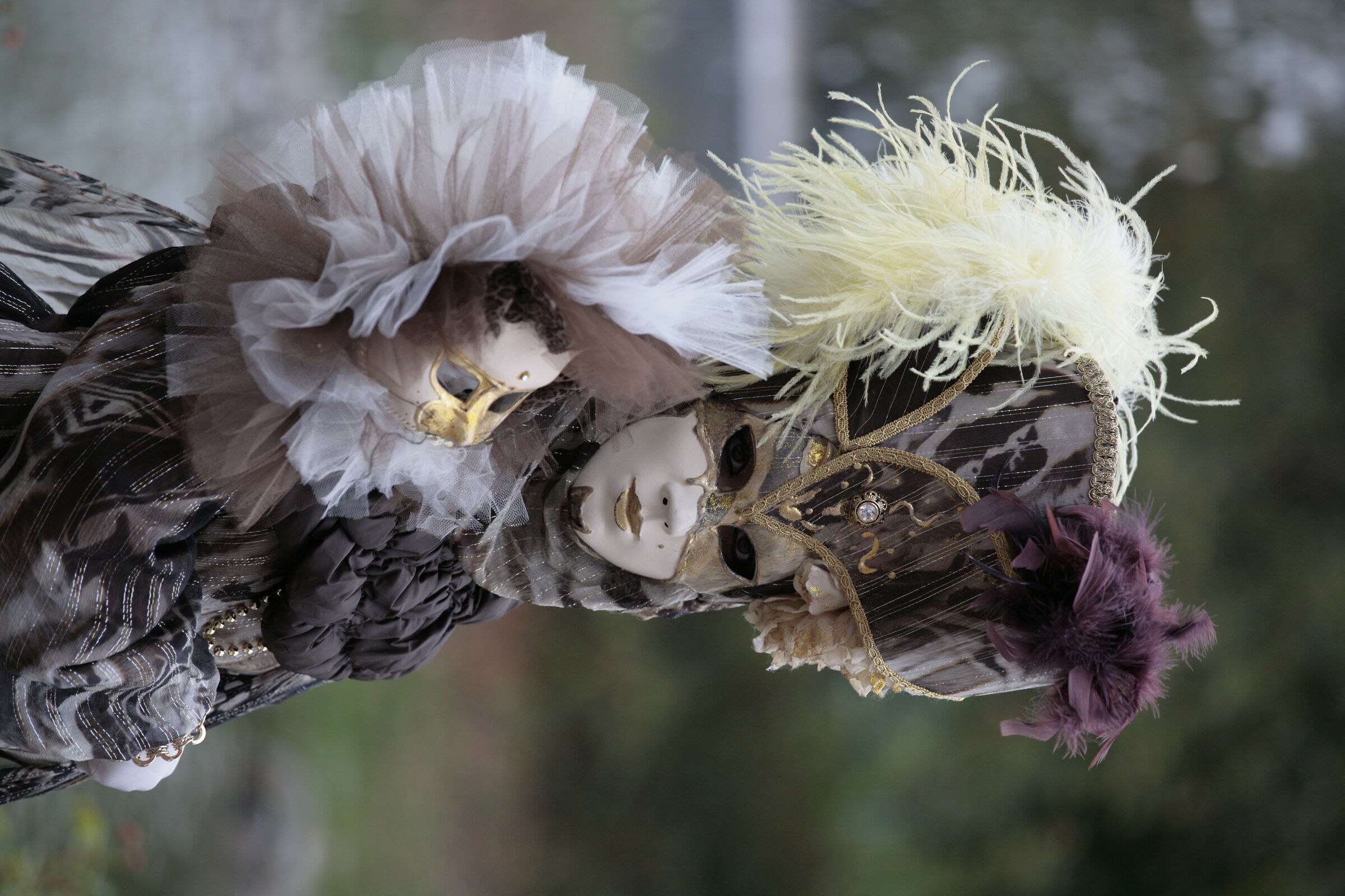 Venetian masks and costumes in Busto Arsizio
