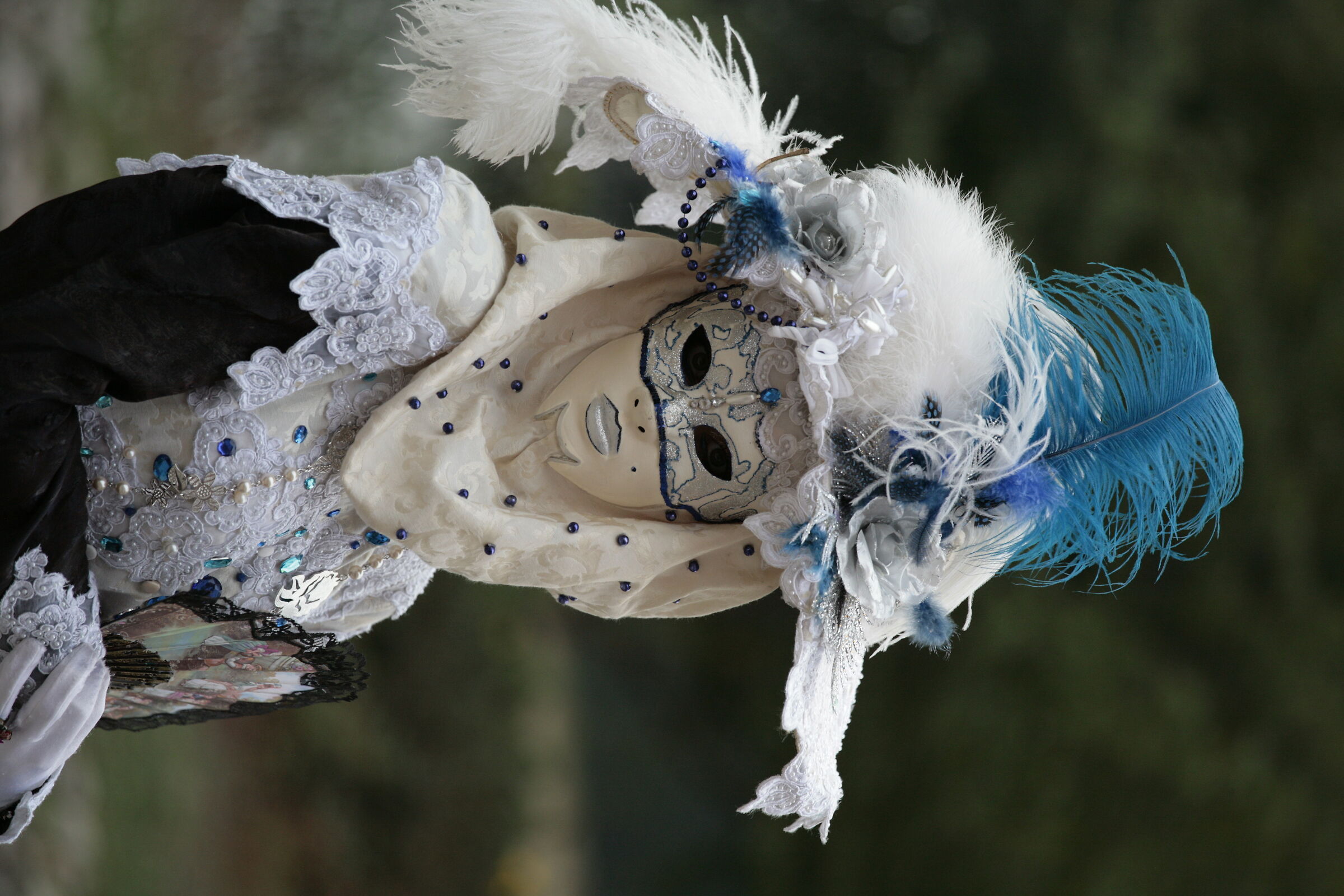 Venetian masks and costumes in Busto Arsizio