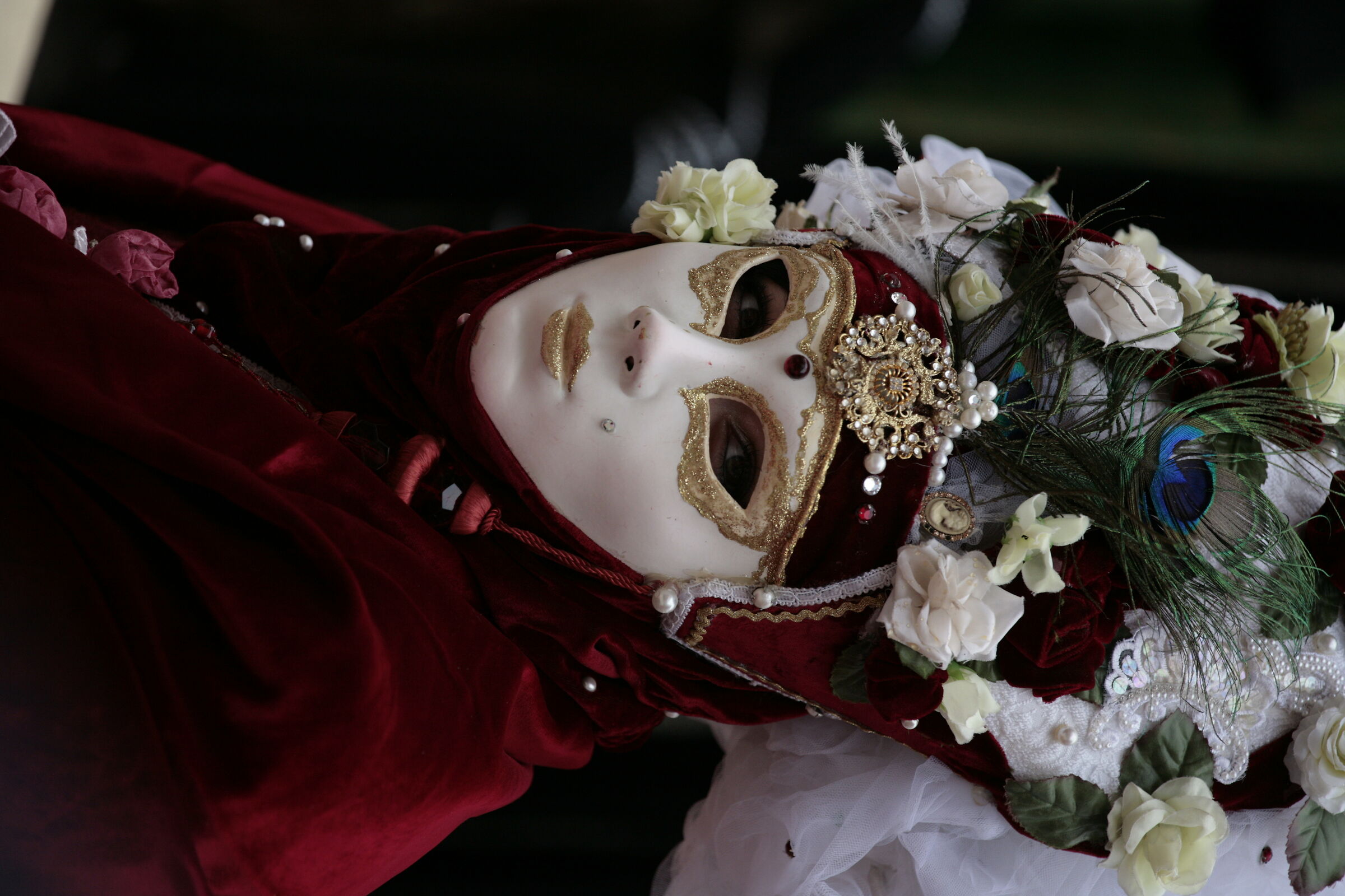 Venetian masks and costumes in Busto Arsizio