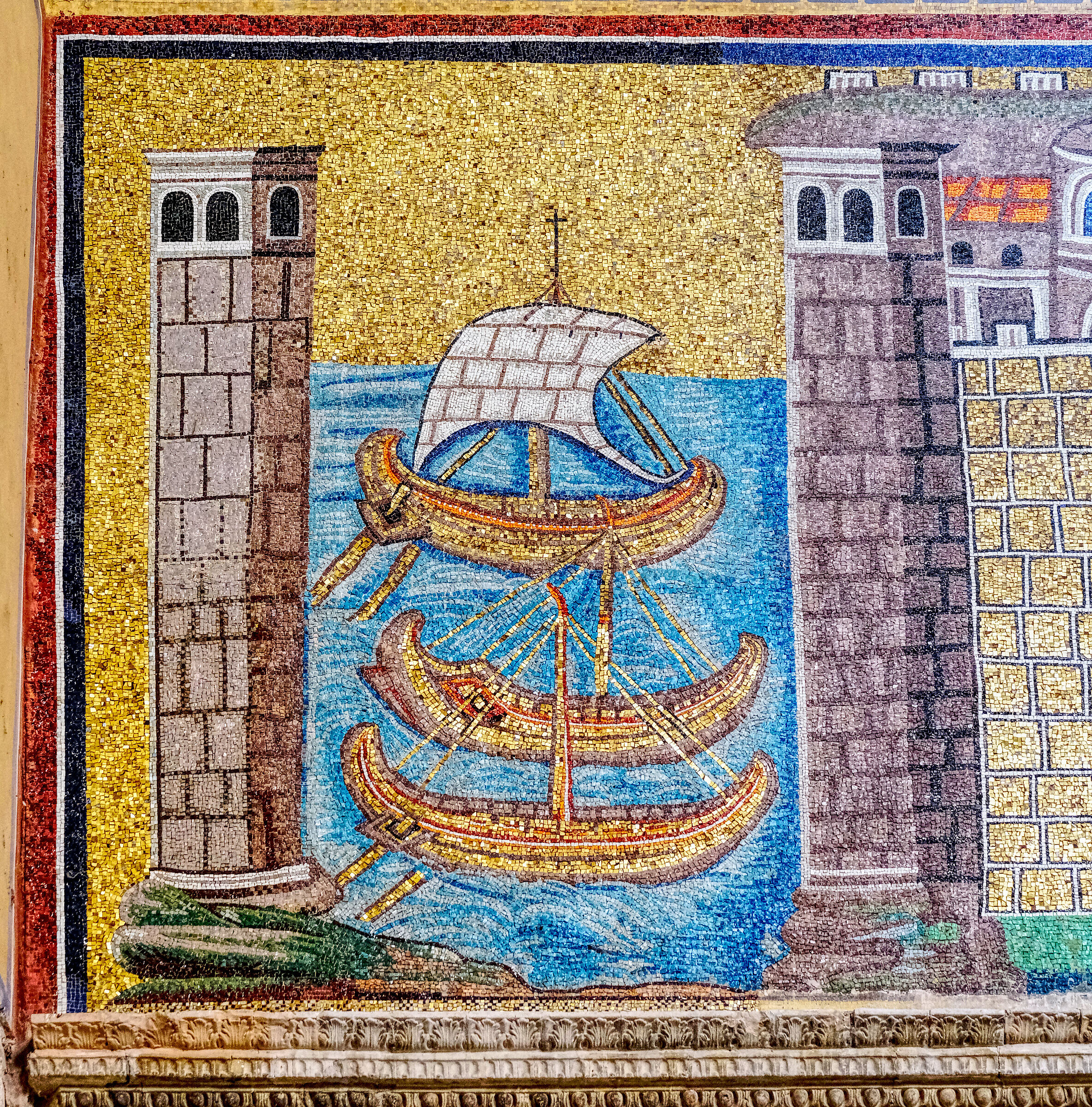 Ravenna, i mosaici della Chiesa di S. Apollinare Nuova