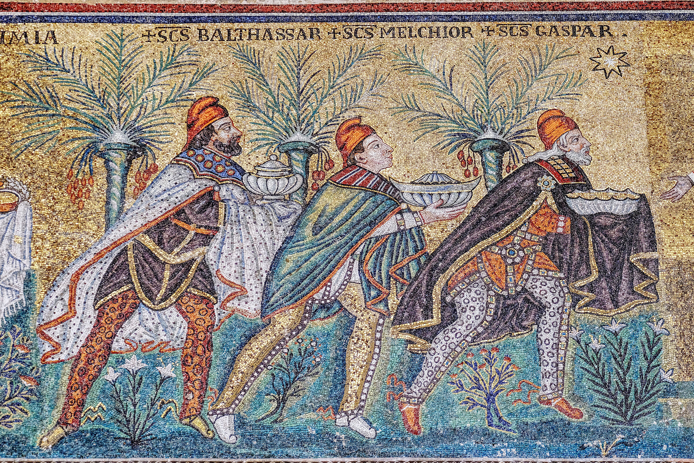 Ravenna, i mosaici della Chiesa di S. Apollinare Nuova