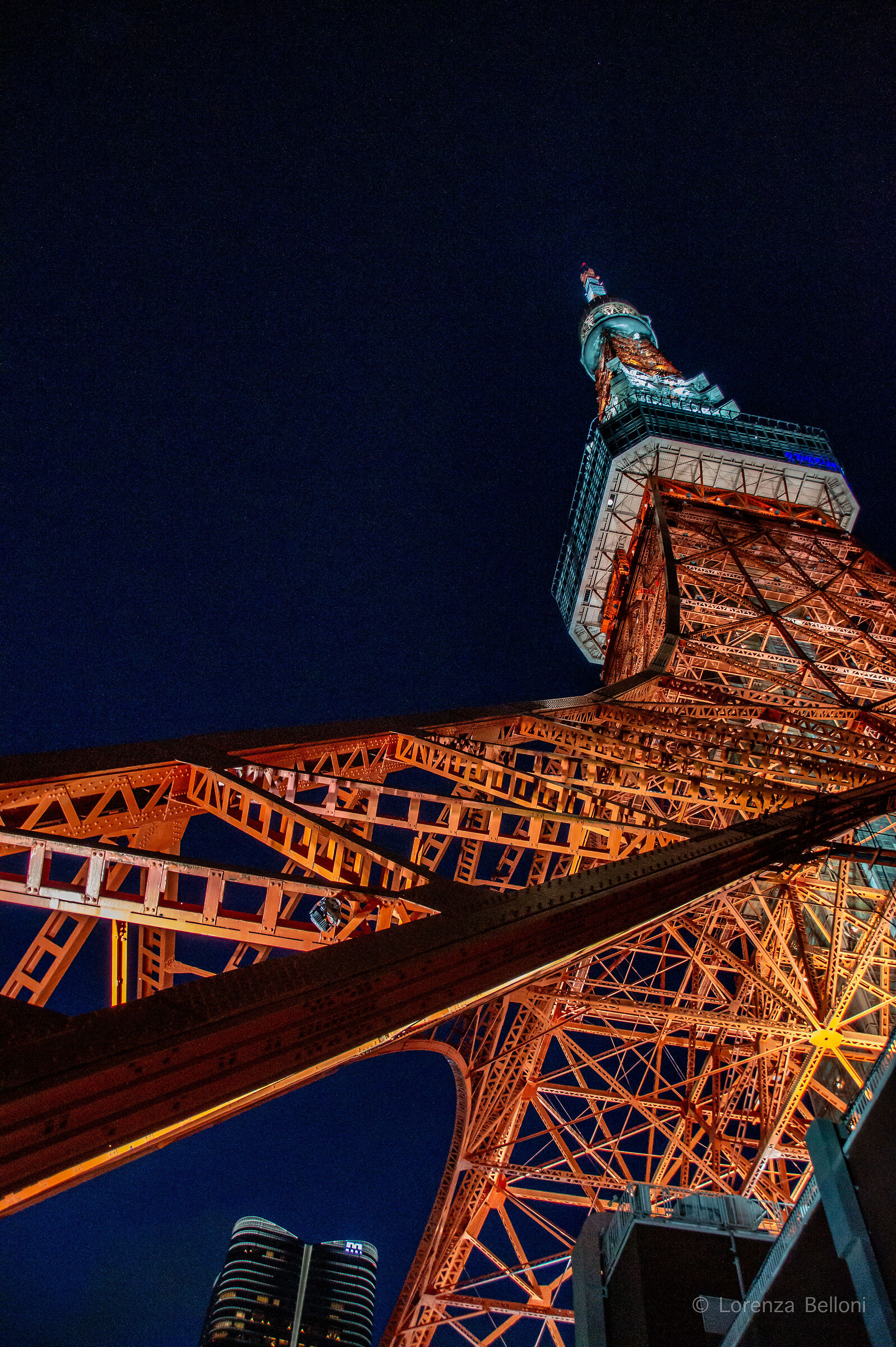 Tokyo tower al crepuscolo