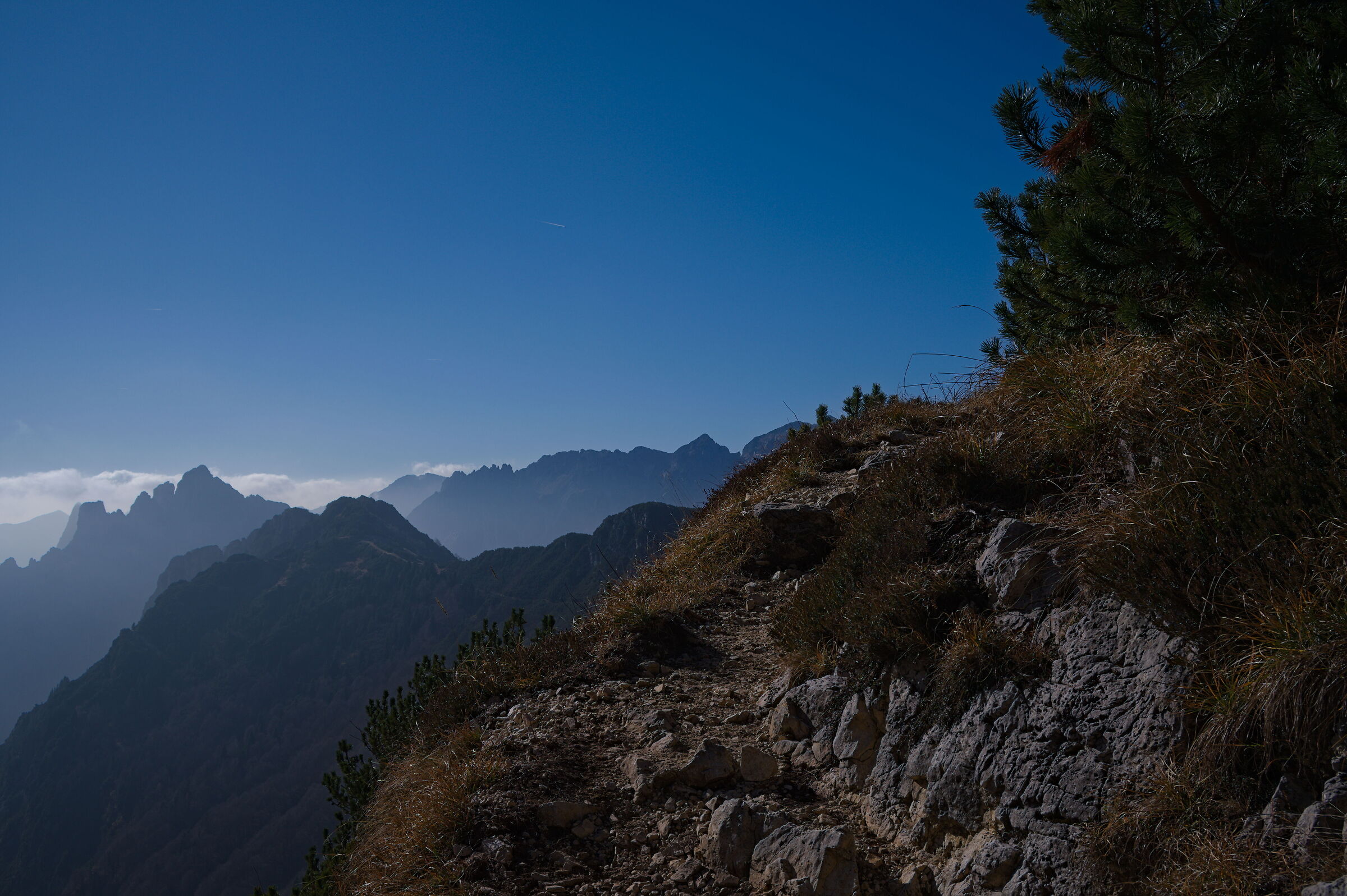 Esposizione sul vuoto (Val Canale - Pasubio)