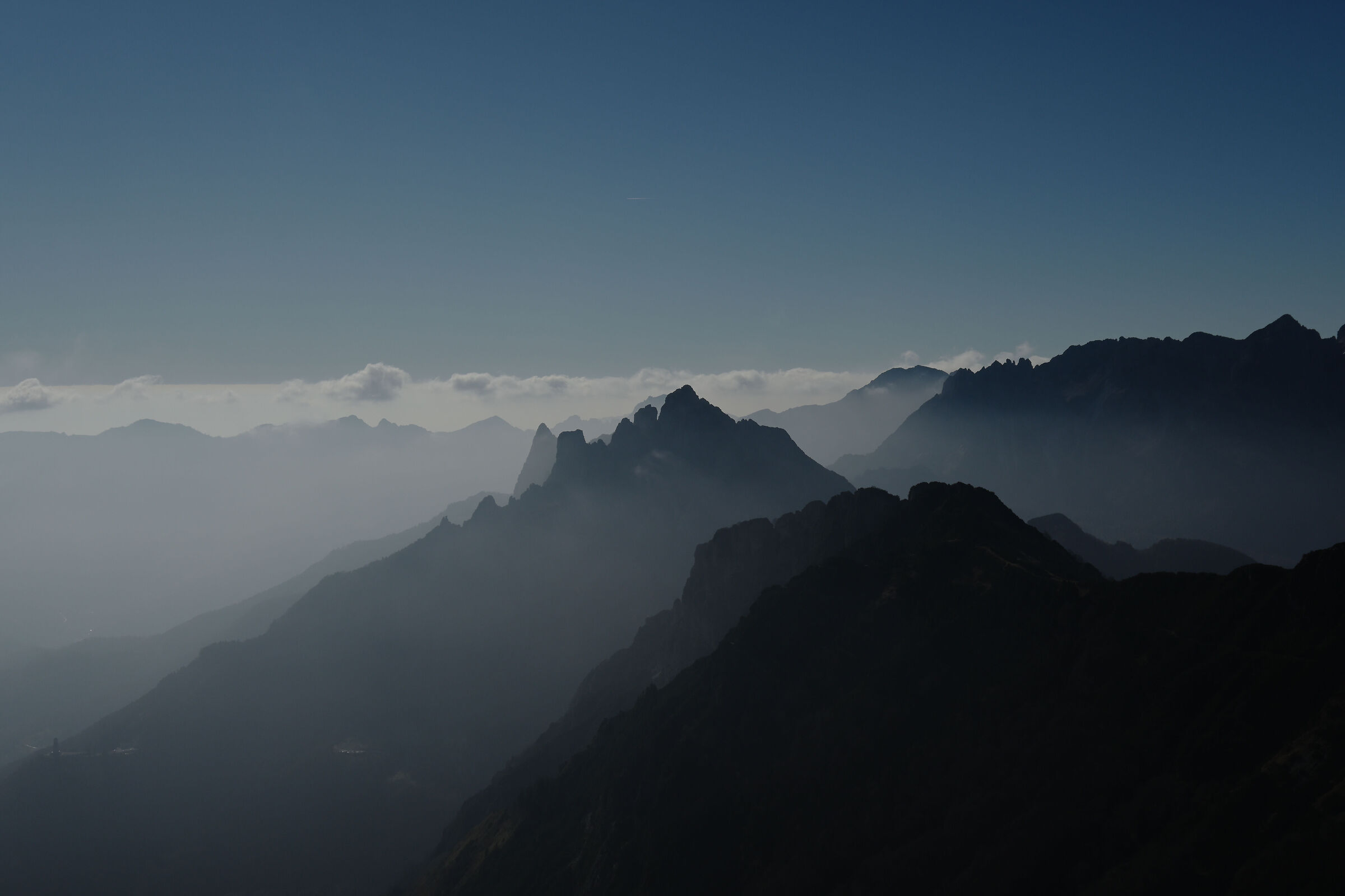 Luci, ombre, foschie  (Val Canale - Pasubio)
