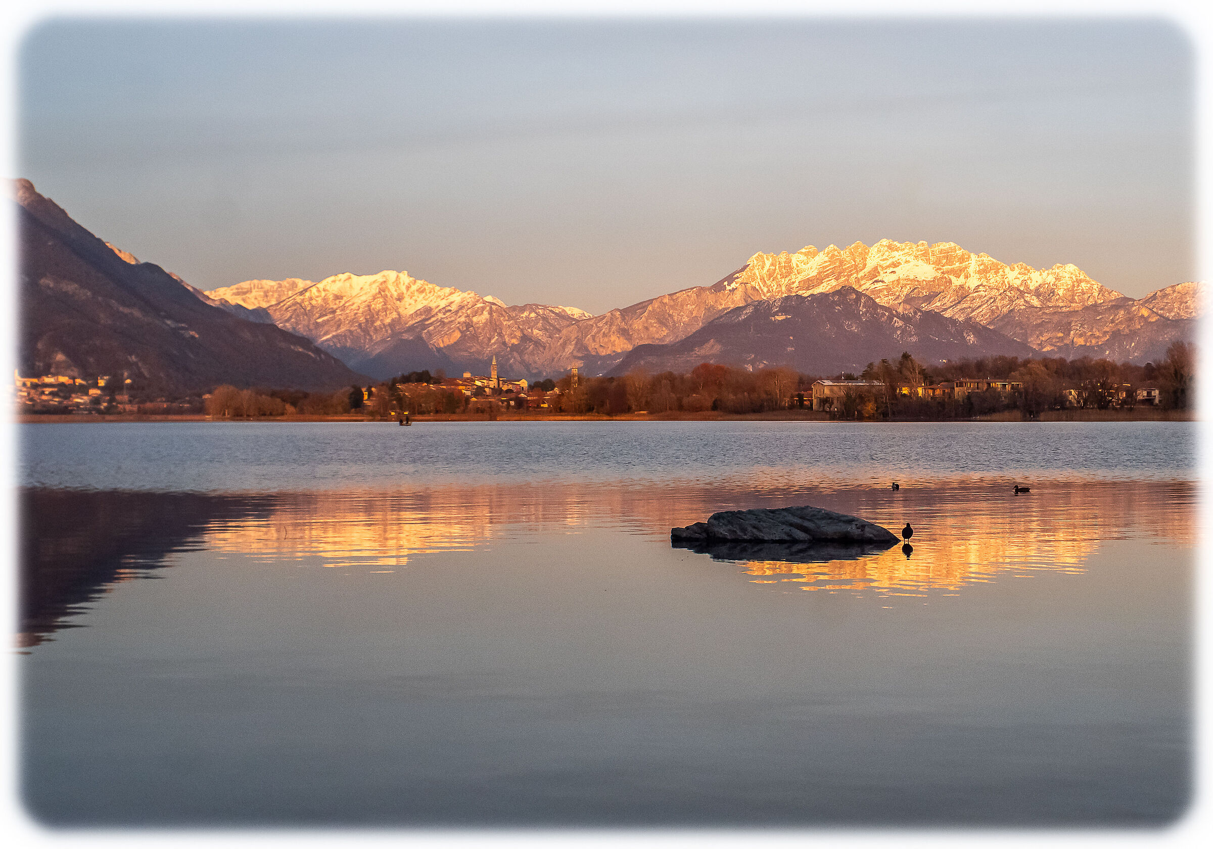 Il lago & la prima neve
