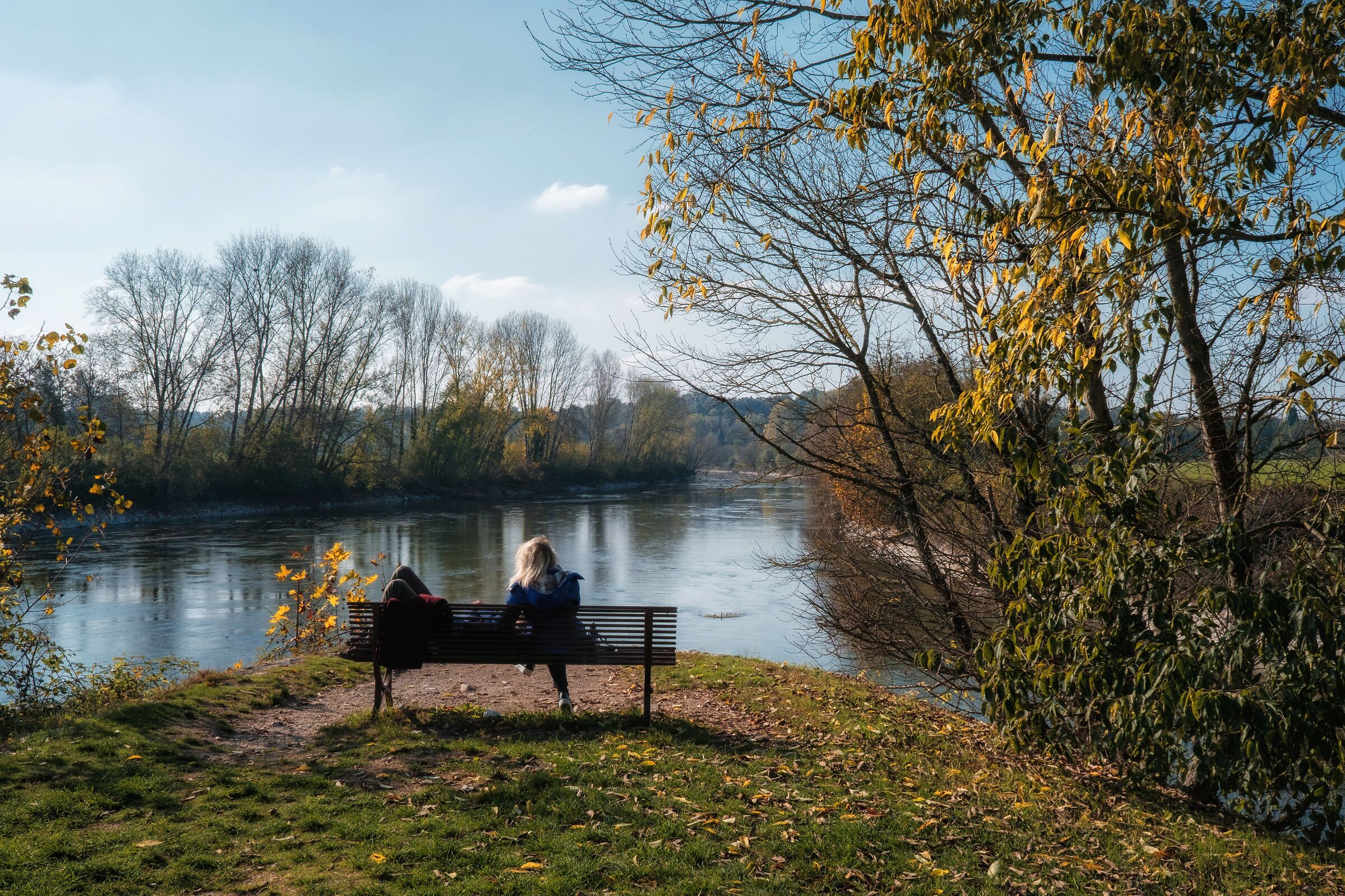 La panchina sul Mincio