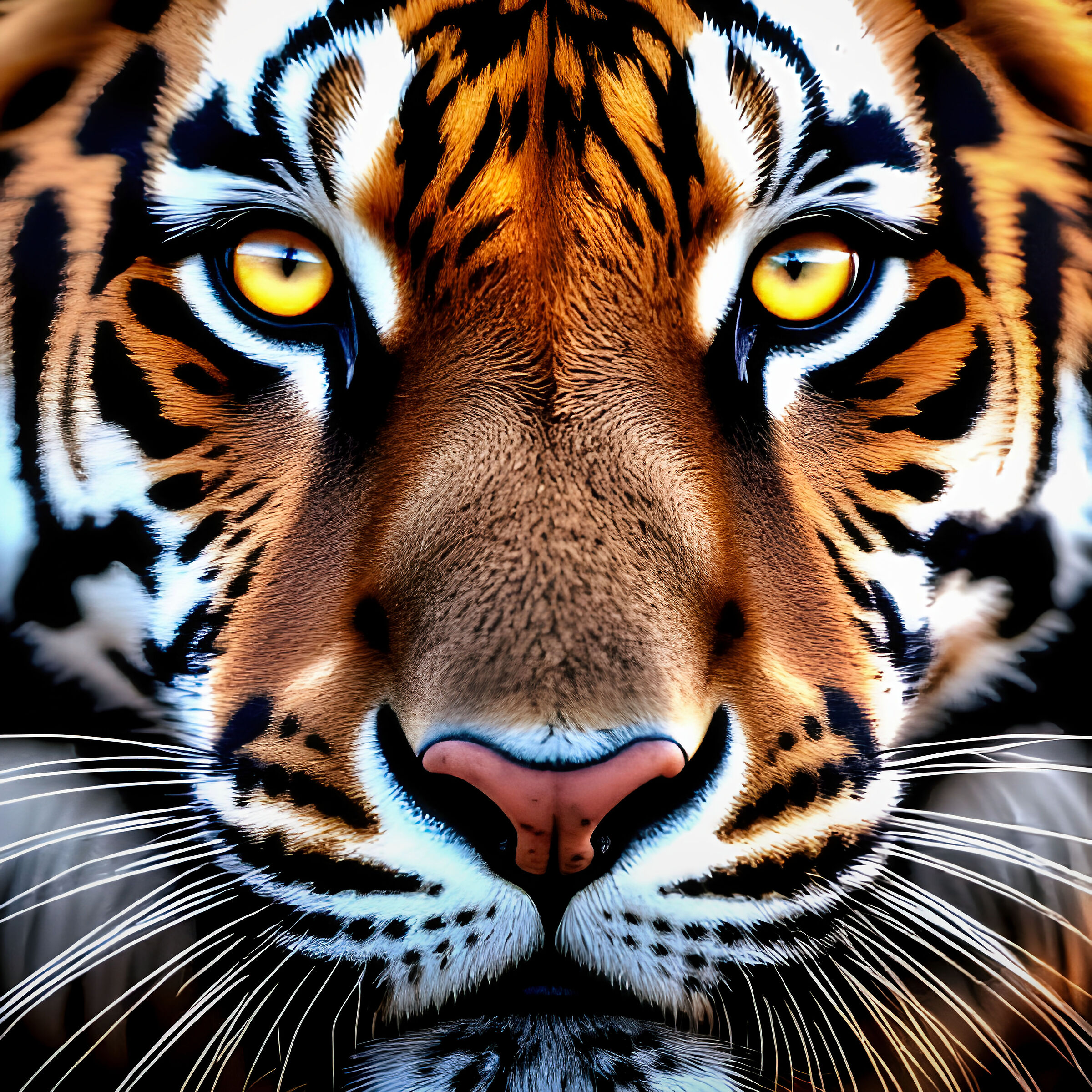 gatto upscaled