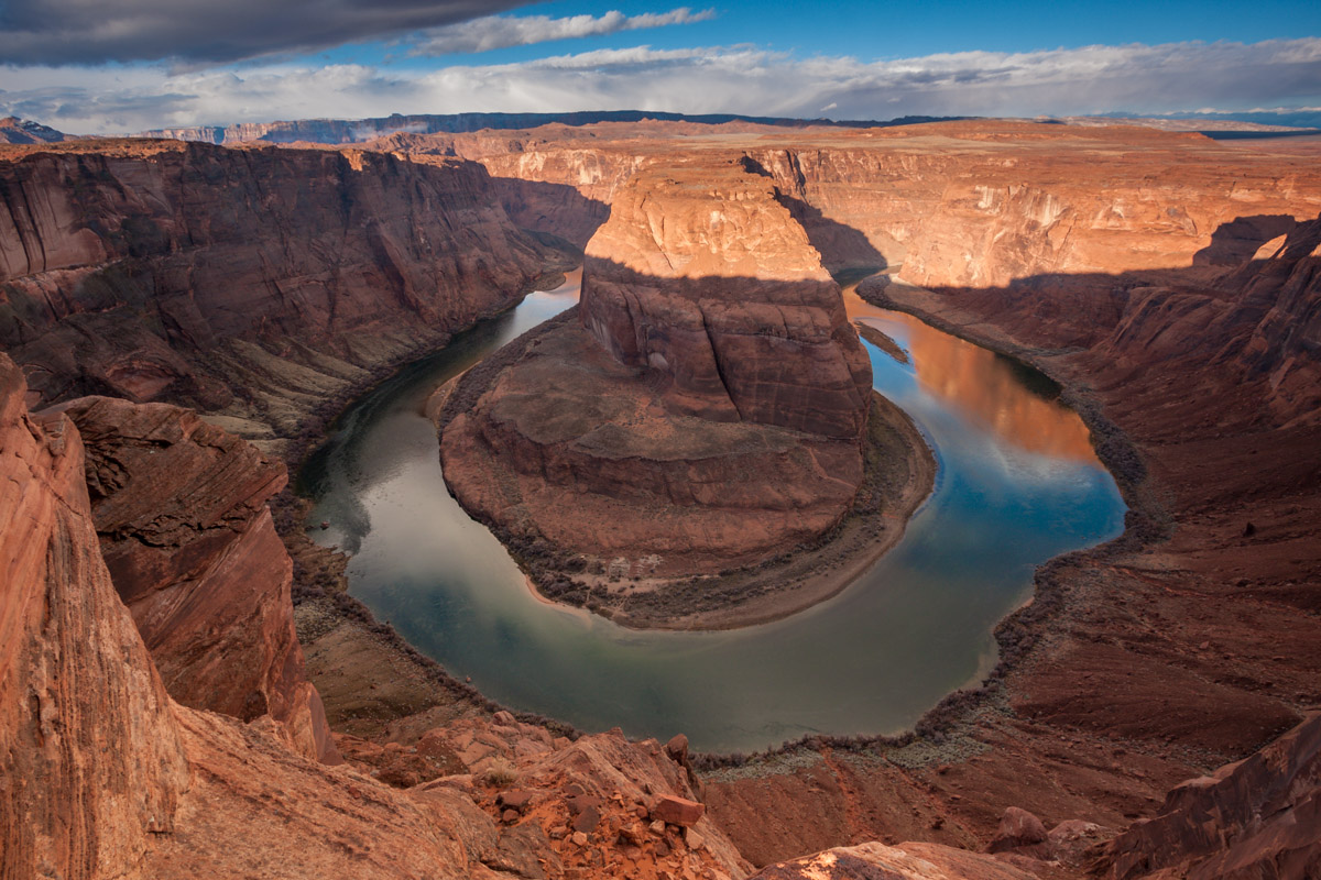 Dawn at Horseshoe Bend