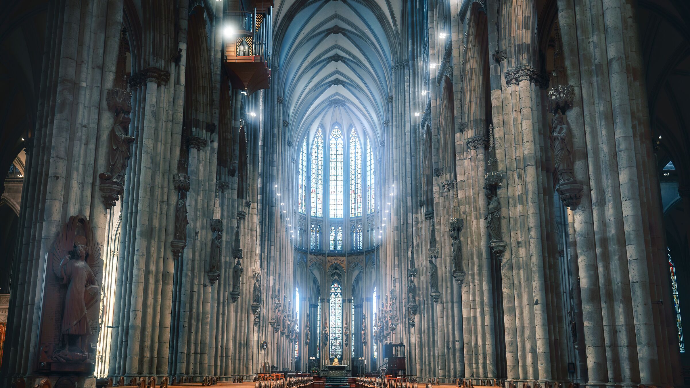 Interior of the Cathedral of Cologne