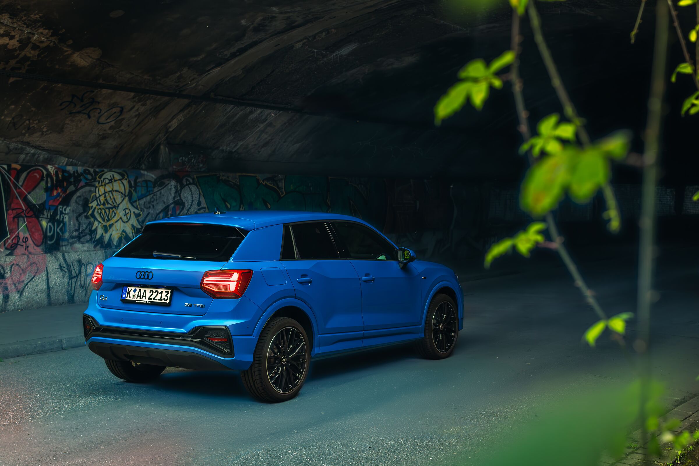 Audi Q2 Turbo Blue